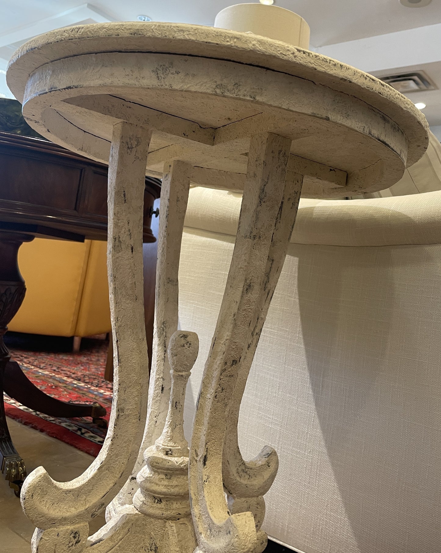Arhaus "Merle" Cottage Style End Table (0KF00I)