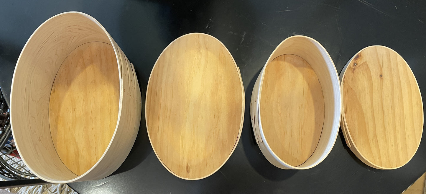 John Bachman set of 9 Shaker Pantry Boxes, signed (0C402B)