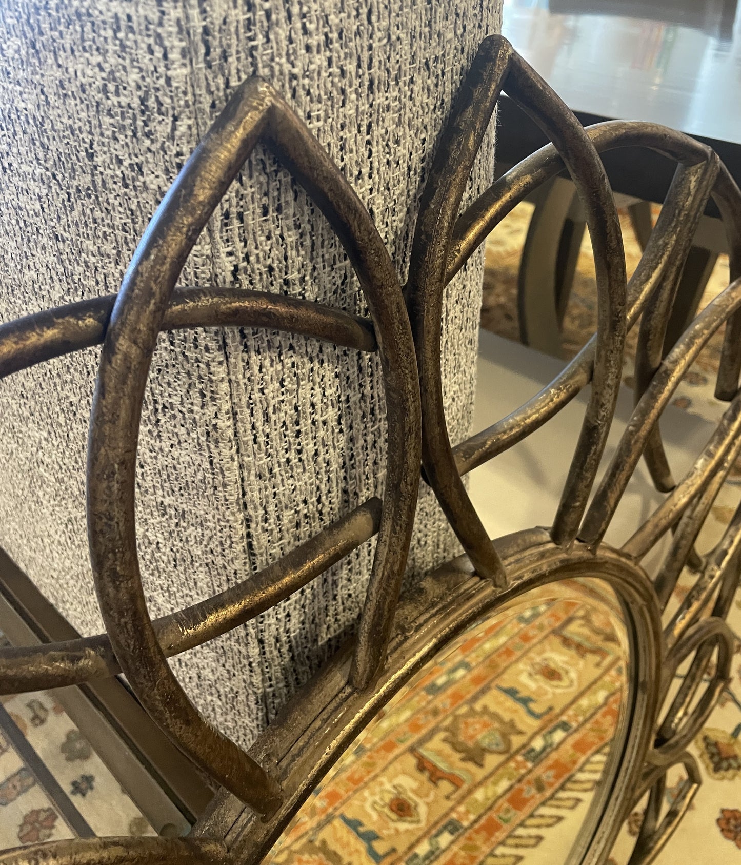 Gold Framed Decorative Mirror (0KF00J)