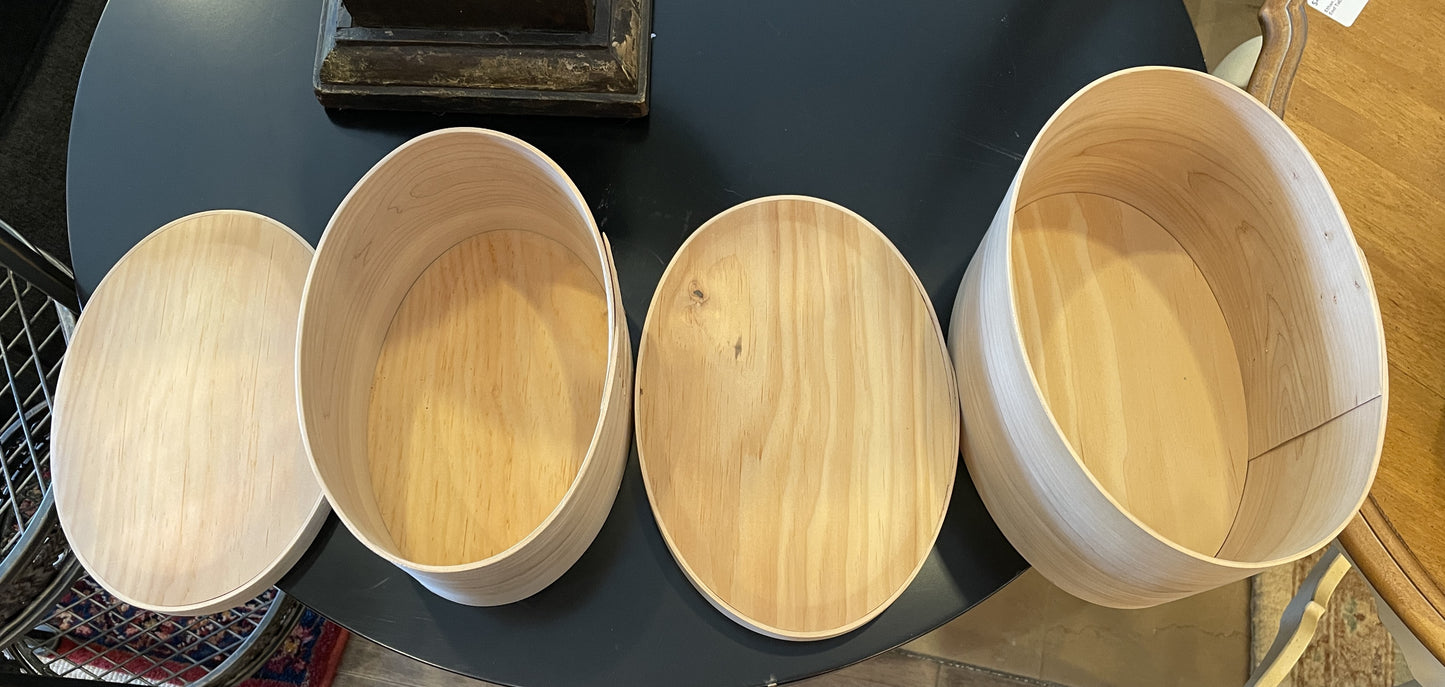 John Bachman set of 9 Shaker Pantry Boxes, signed (0C402B)