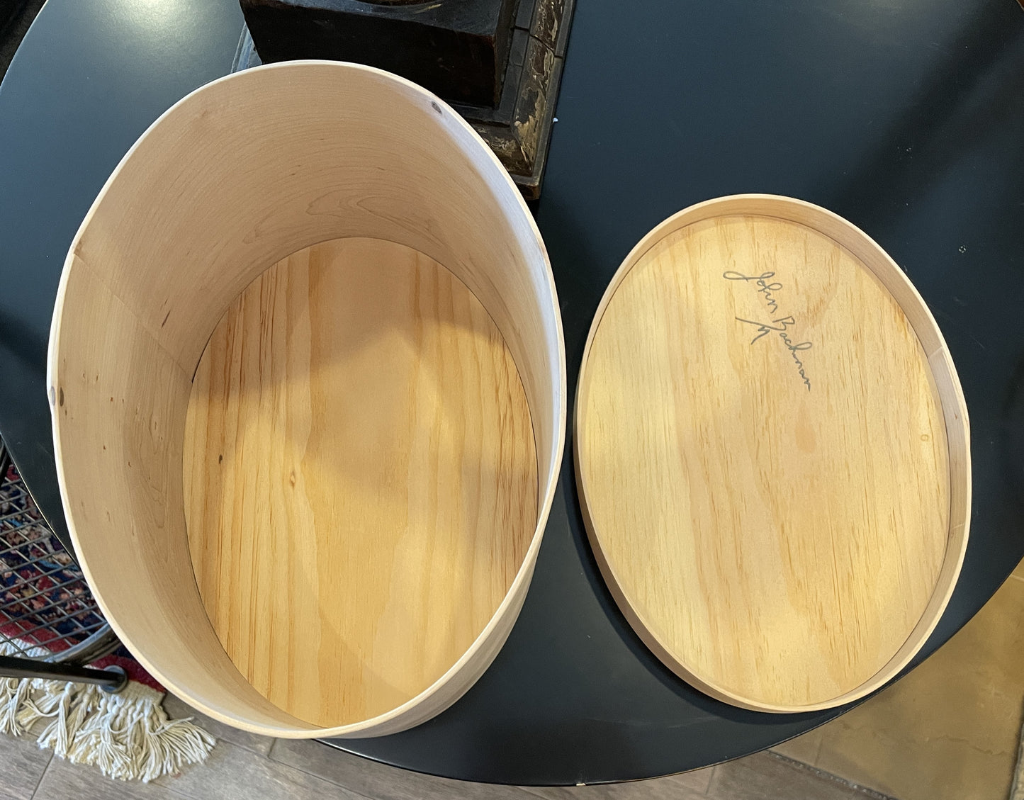 John Bachman set of 9 Shaker Pantry Boxes, signed (0C402B)