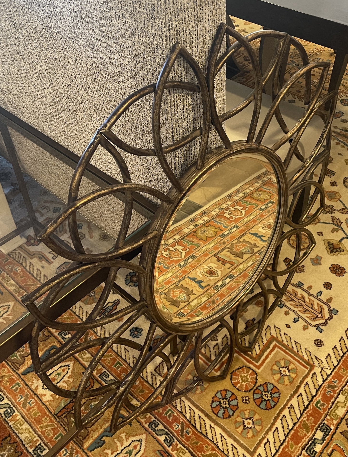 Gold Framed Decorative Mirror (0KF00J)