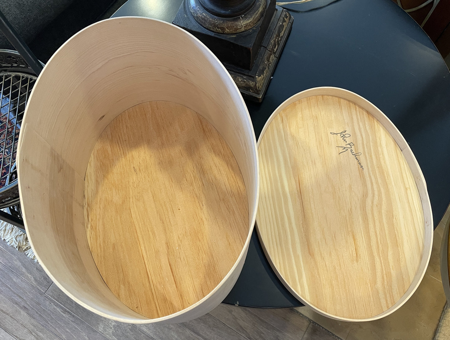 John Bachman set of 9 Shaker Pantry Boxes, signed (0C402B)