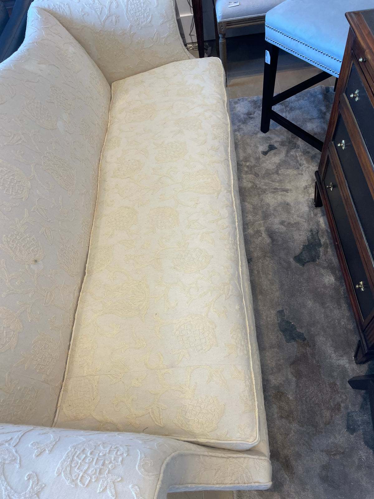 Southwood Crewel Sofa, AS IS (0C401T)