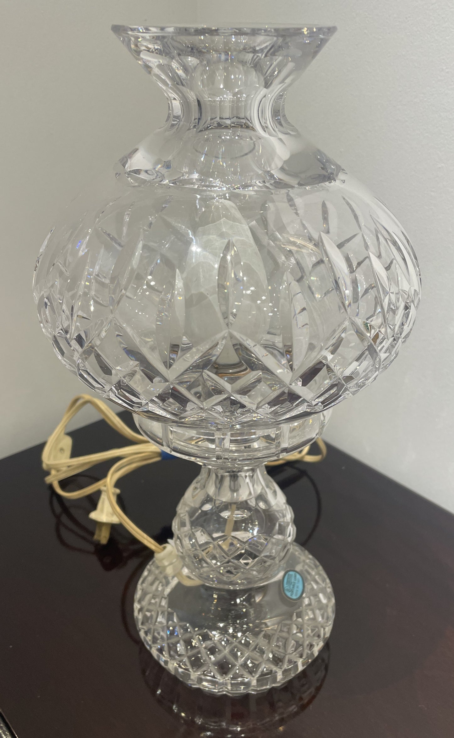 Waterford Hurricane Lamp AS IS (0KE003)