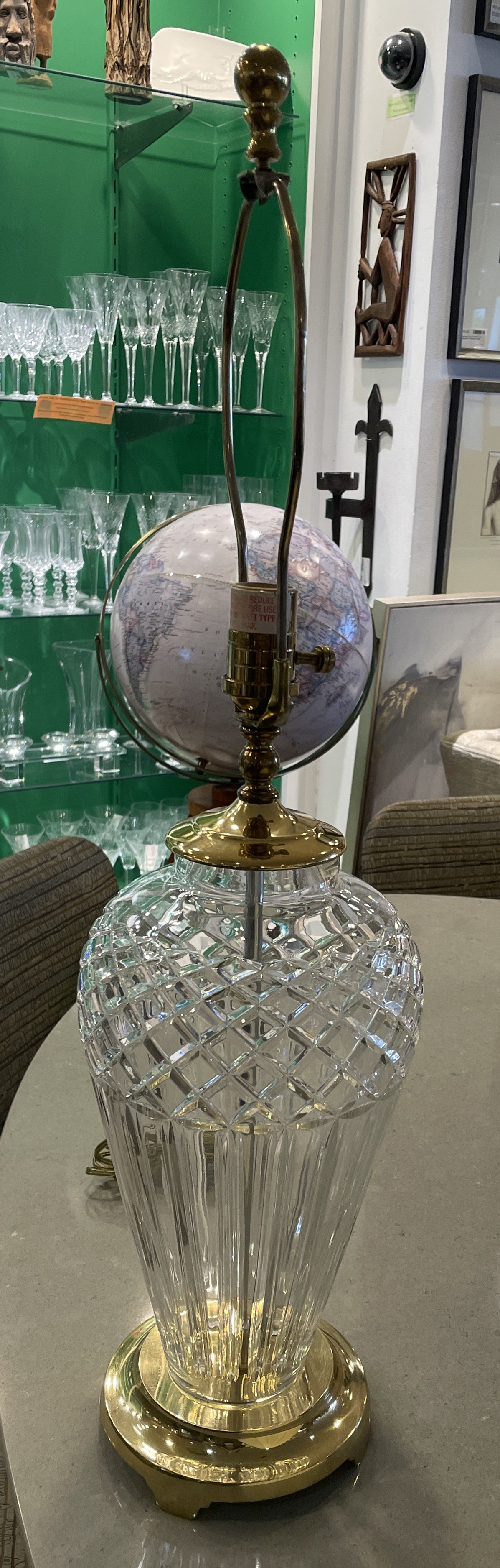 Waterford Belline Lamp, AS IS (0O2001)