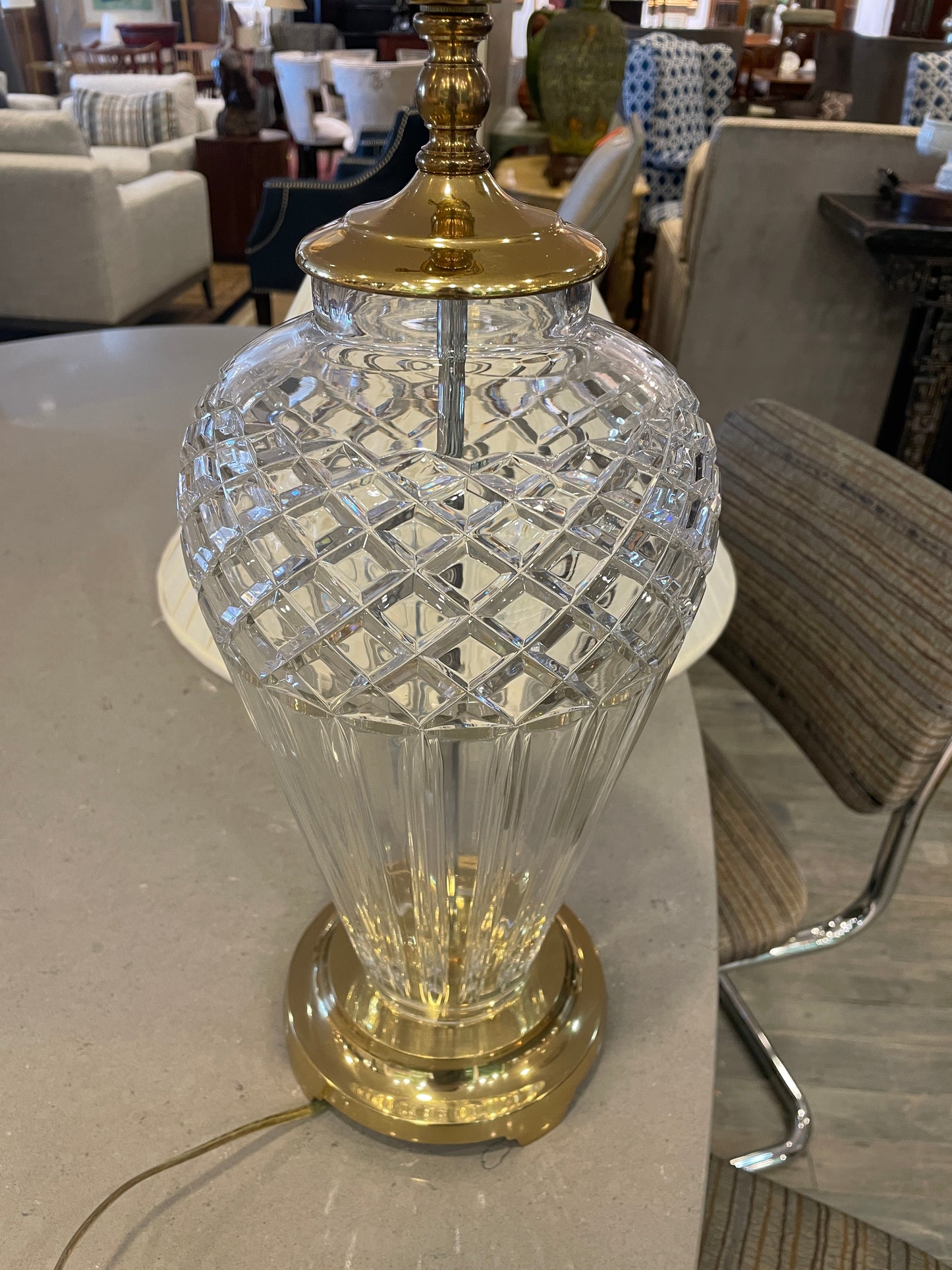 Waterford Belline Lamp, AS IS (0O2001)