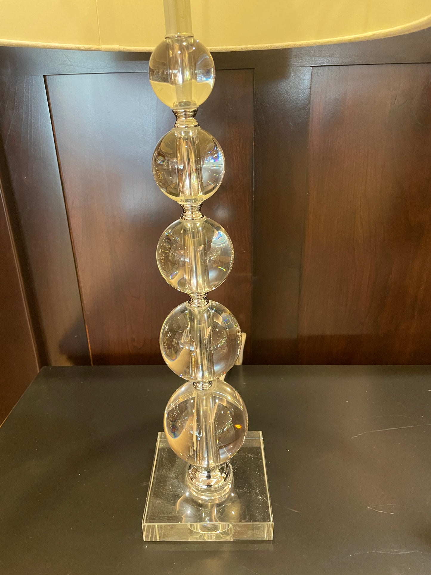 Pr. Bubble Table Lamps, AS IS (0GN006)