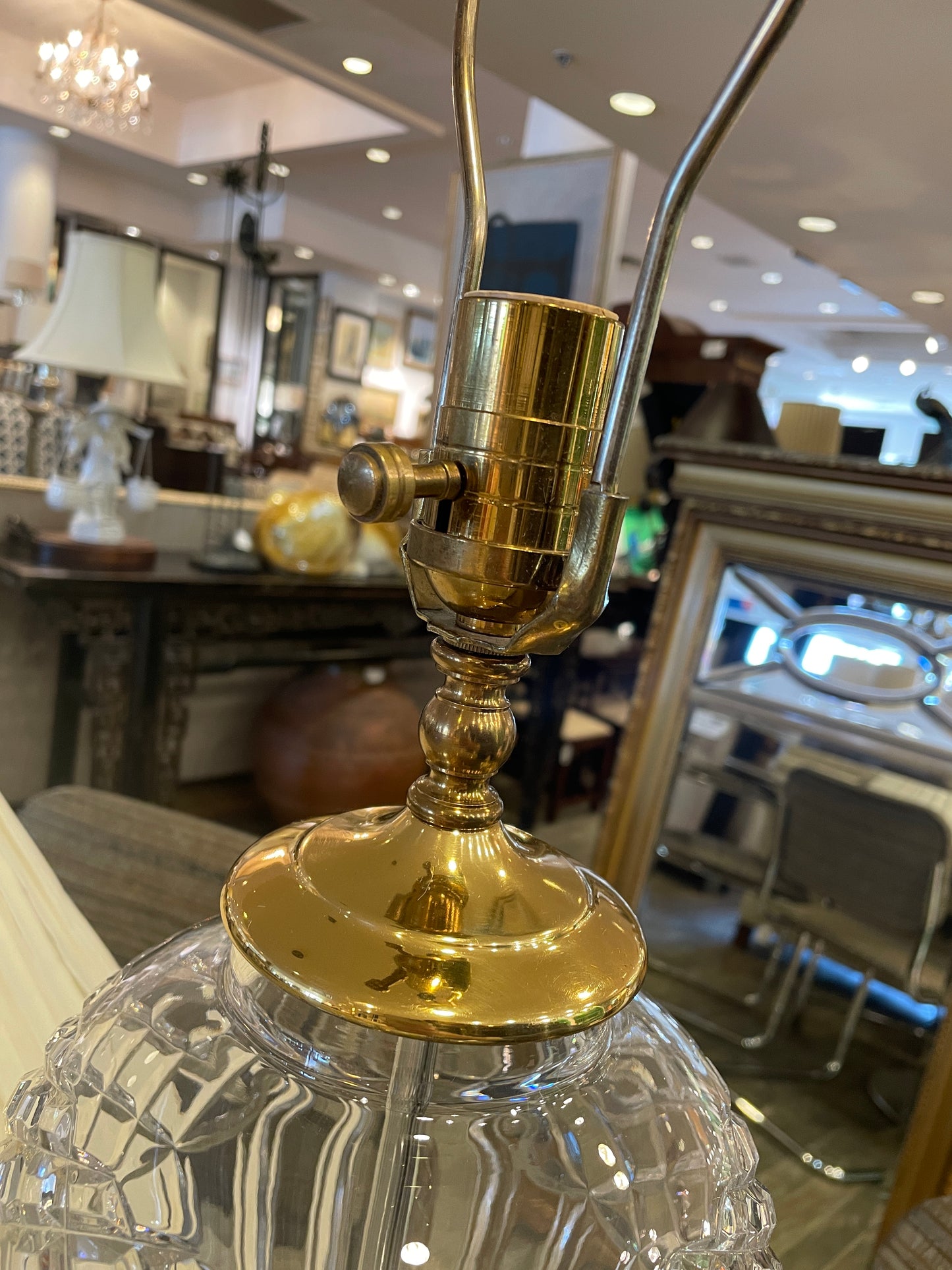 Waterford Belline Lamp, AS IS (0O2001)