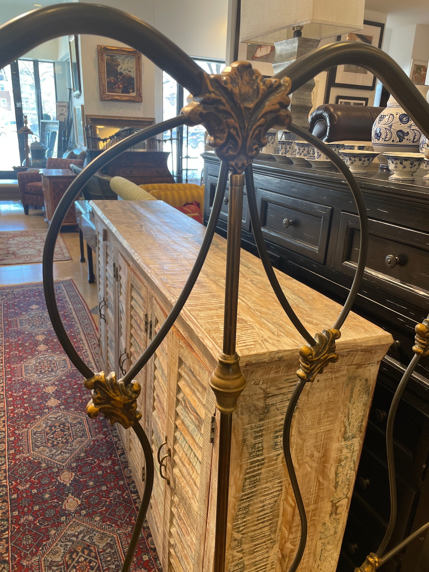 Brass Beds of Virginia Iron and Brass Bed, Queen (0KC00B)