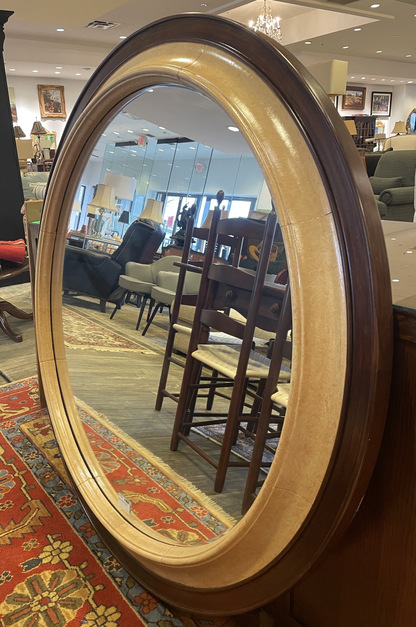 Kreiss Round 'Aria' Mirror (0C8001)