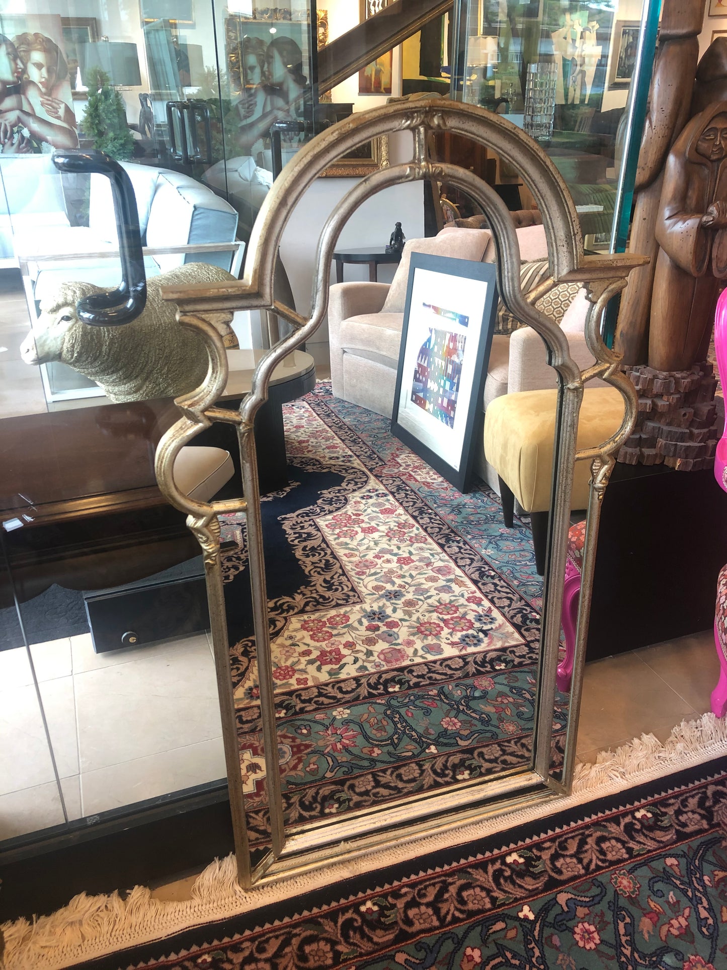 LaBarge Keyhole Mirror