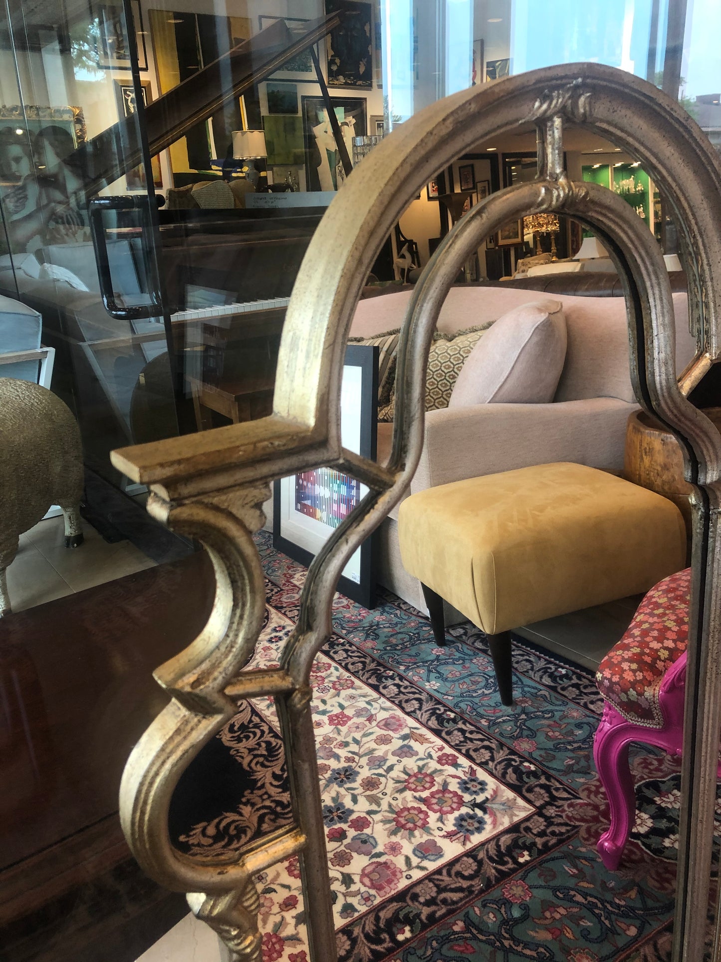 LaBarge Keyhole Mirror