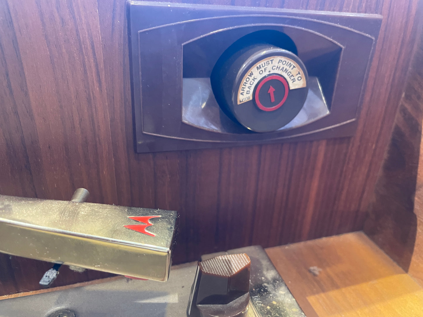 Drexel Declaration Stereo Console with Motorola Record Unit (0O1001)