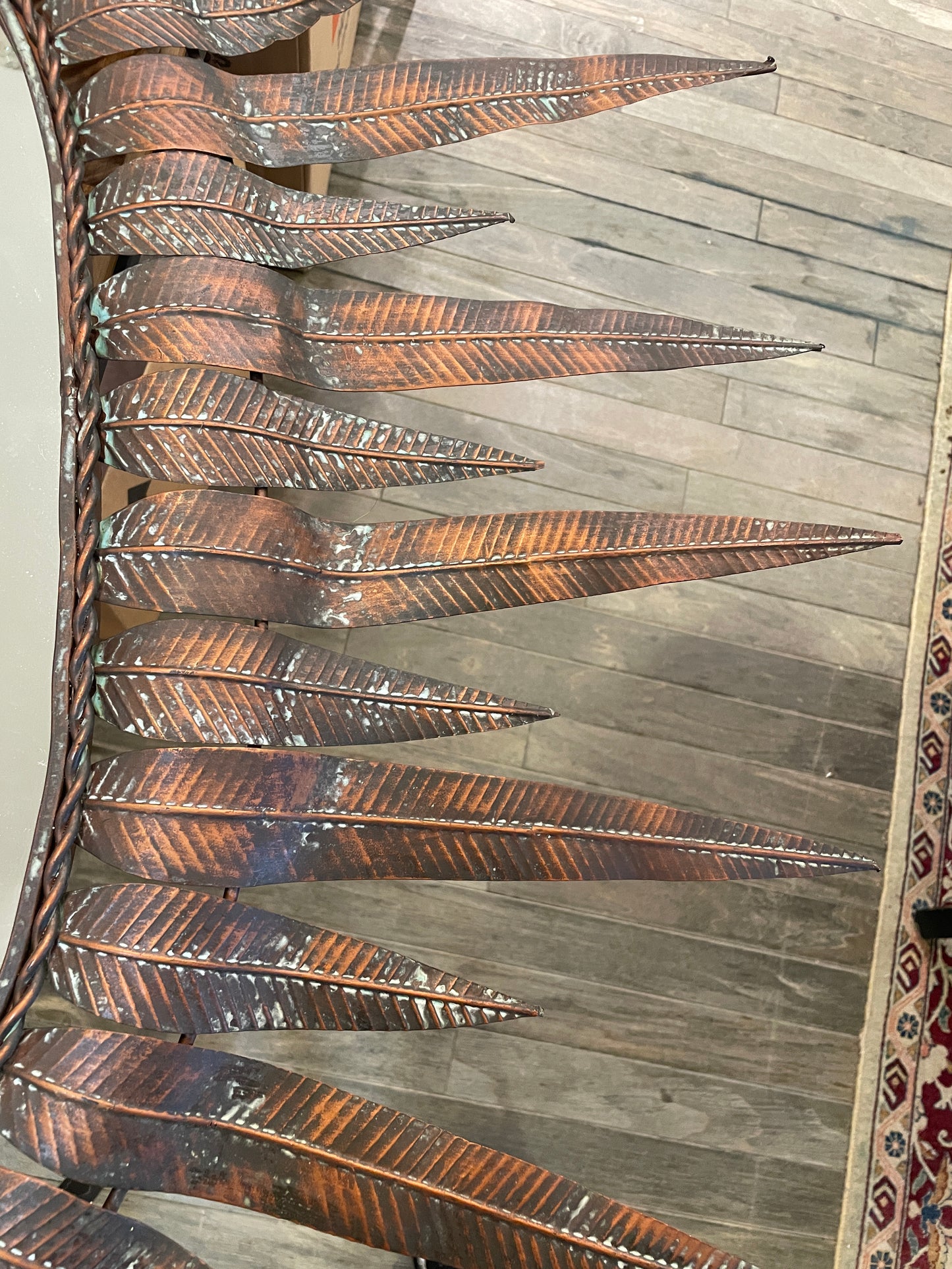 Spanish Style Sunburst Mirror, Oval (0GO001)