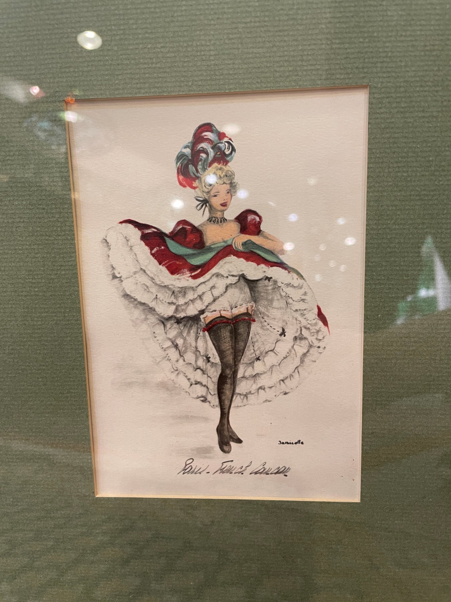 Janicotte Cancan Girls, Watercolor (0GF00W)