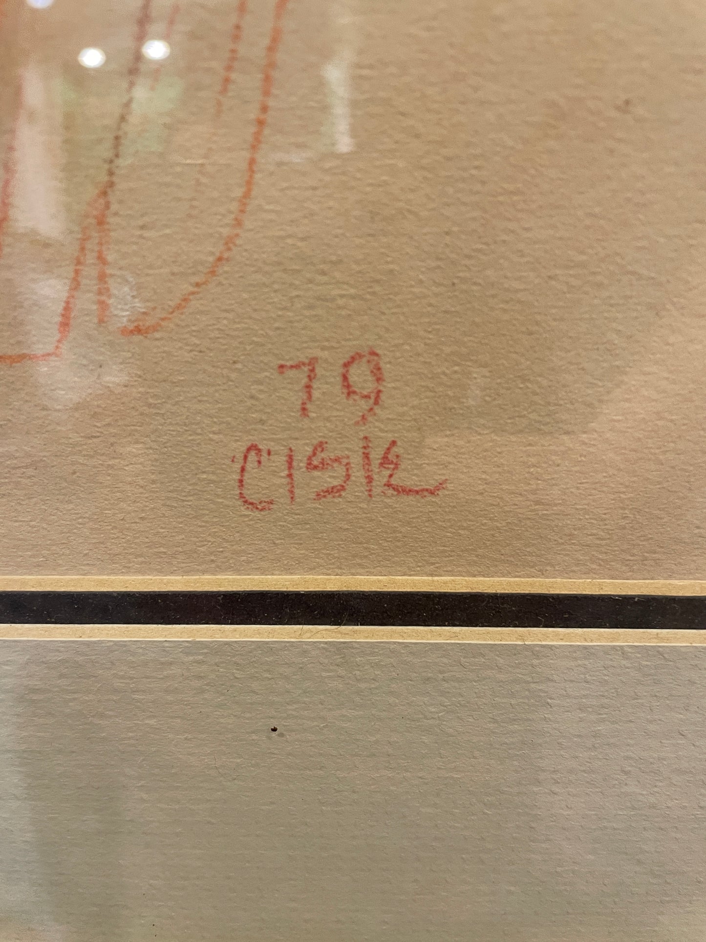 Cockatoo Watercolor signed Cisie (0GF00X)