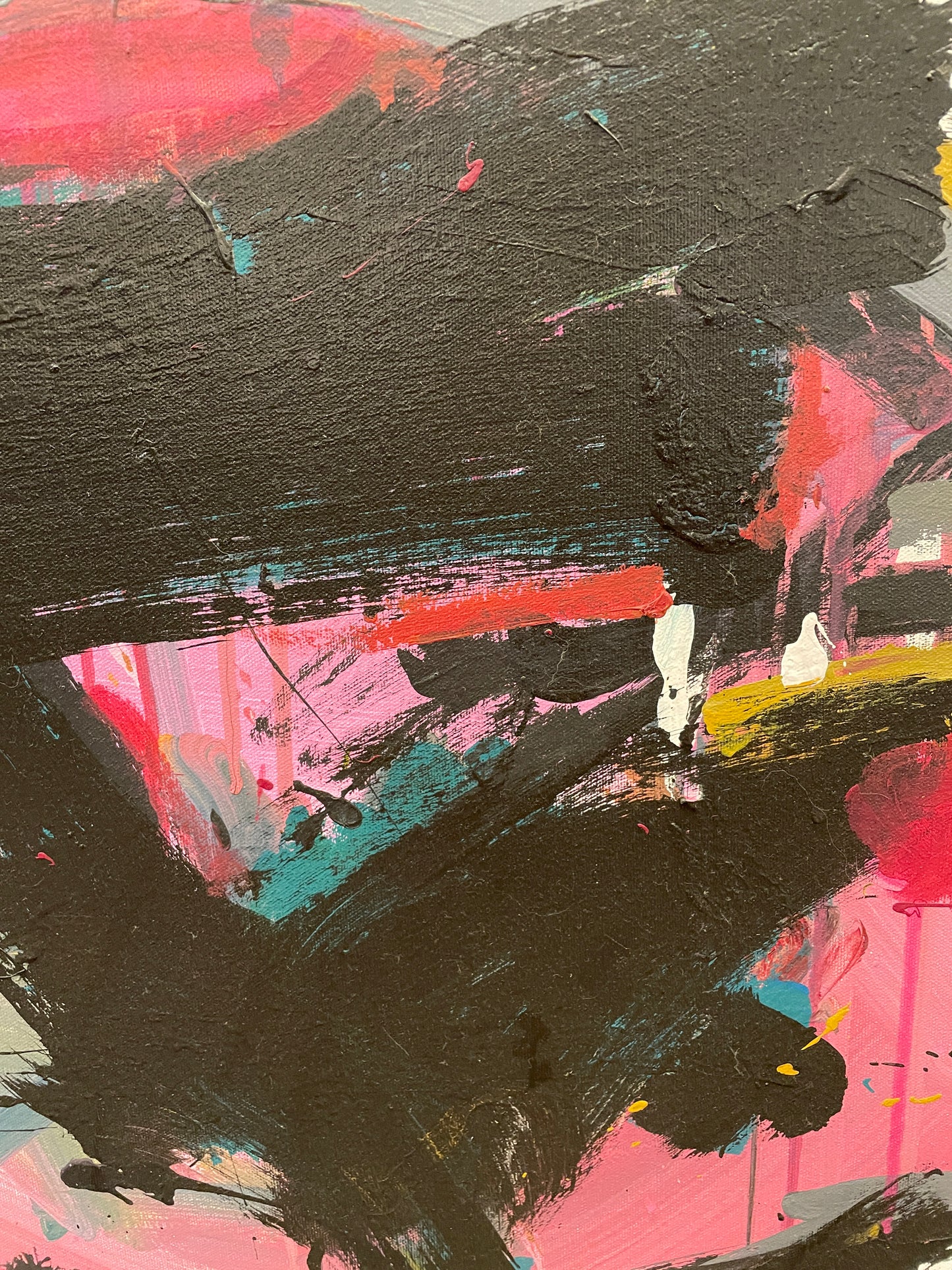 Robbie Kemper Abstract, Acrylic on Canvas (0GF00Z)