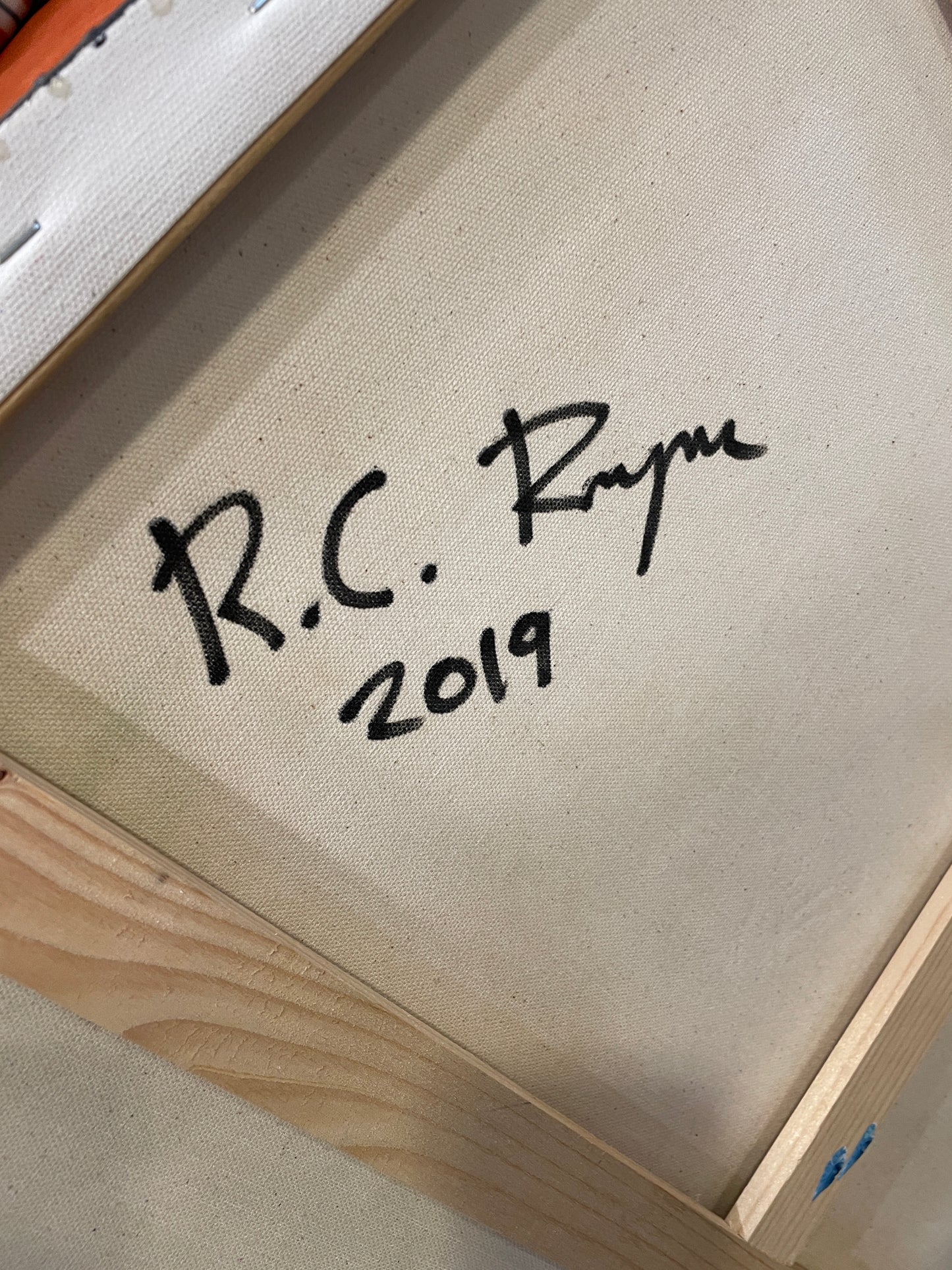 RC Raynor LOVE Acrylic on Canvas, 2019 (0GT001)