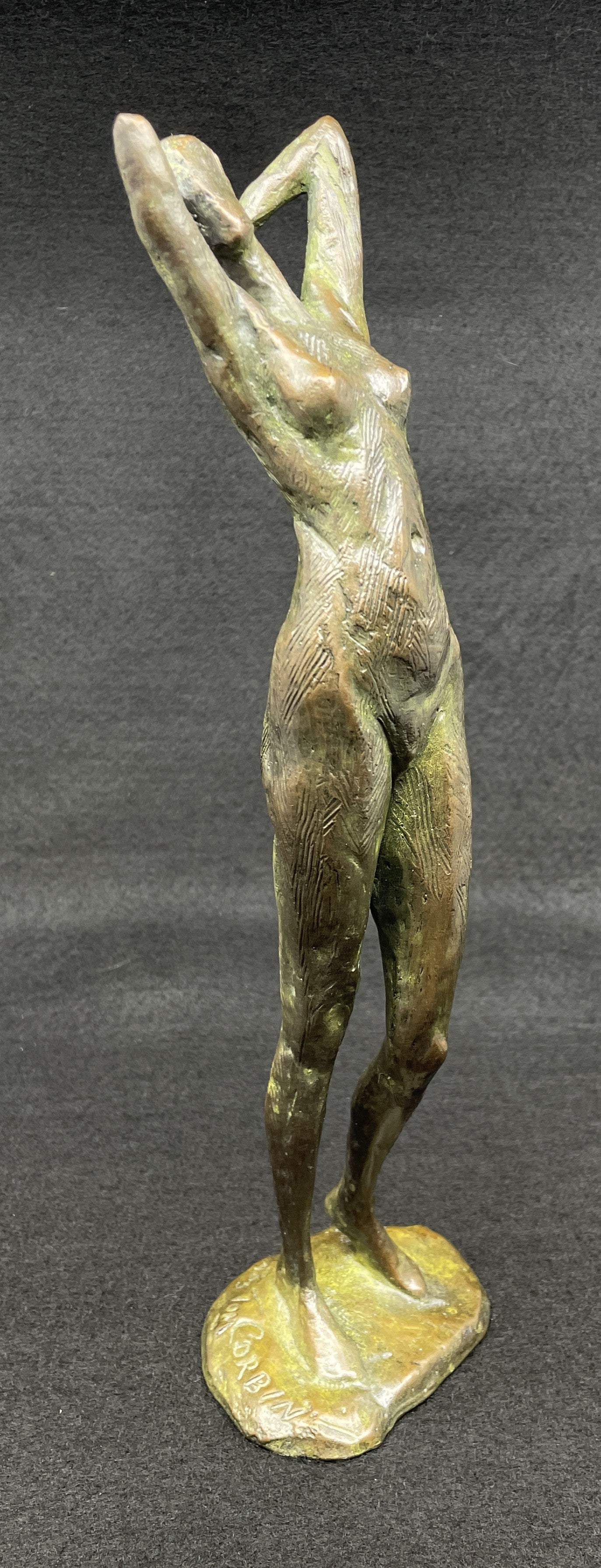 Tom Corbin Nude Bronze Sculpture, AP5 (033008)
