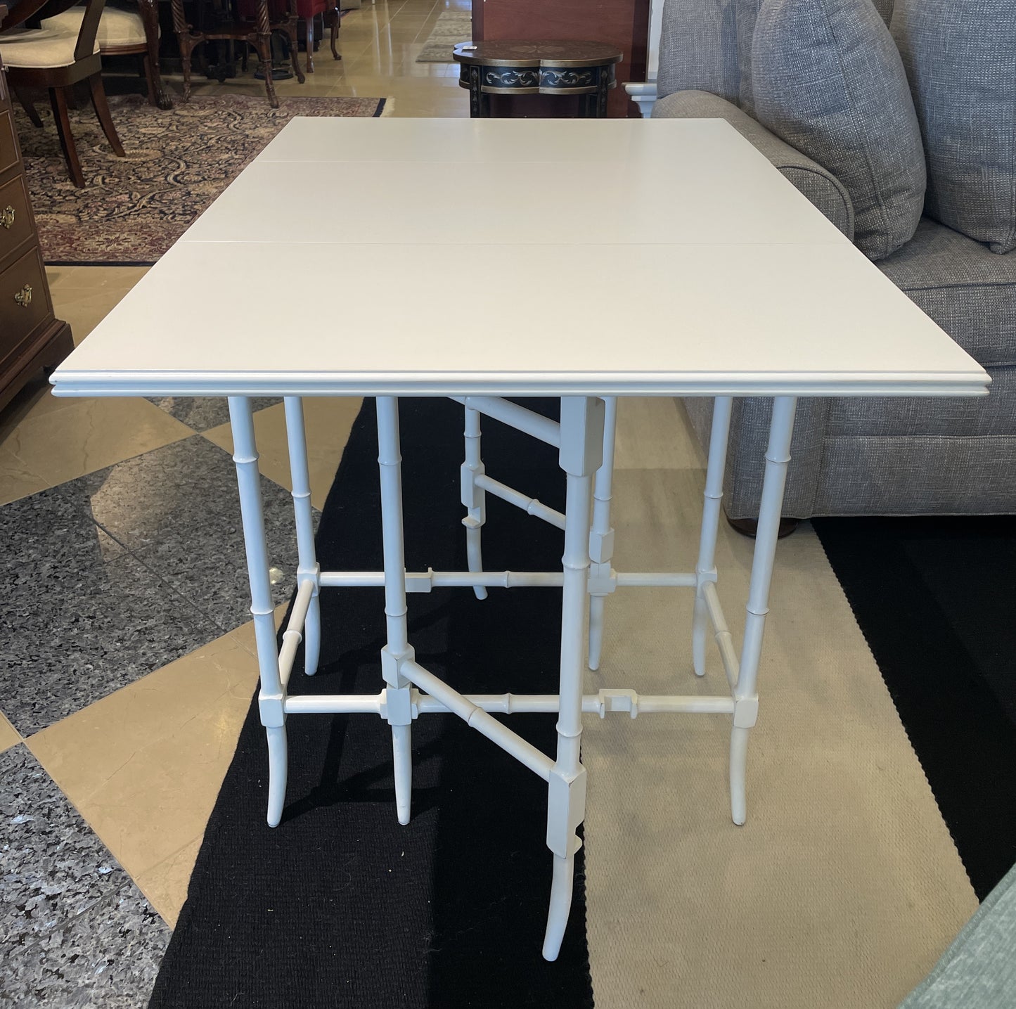 Shabby Chic Gateleg End Table (0CF017)