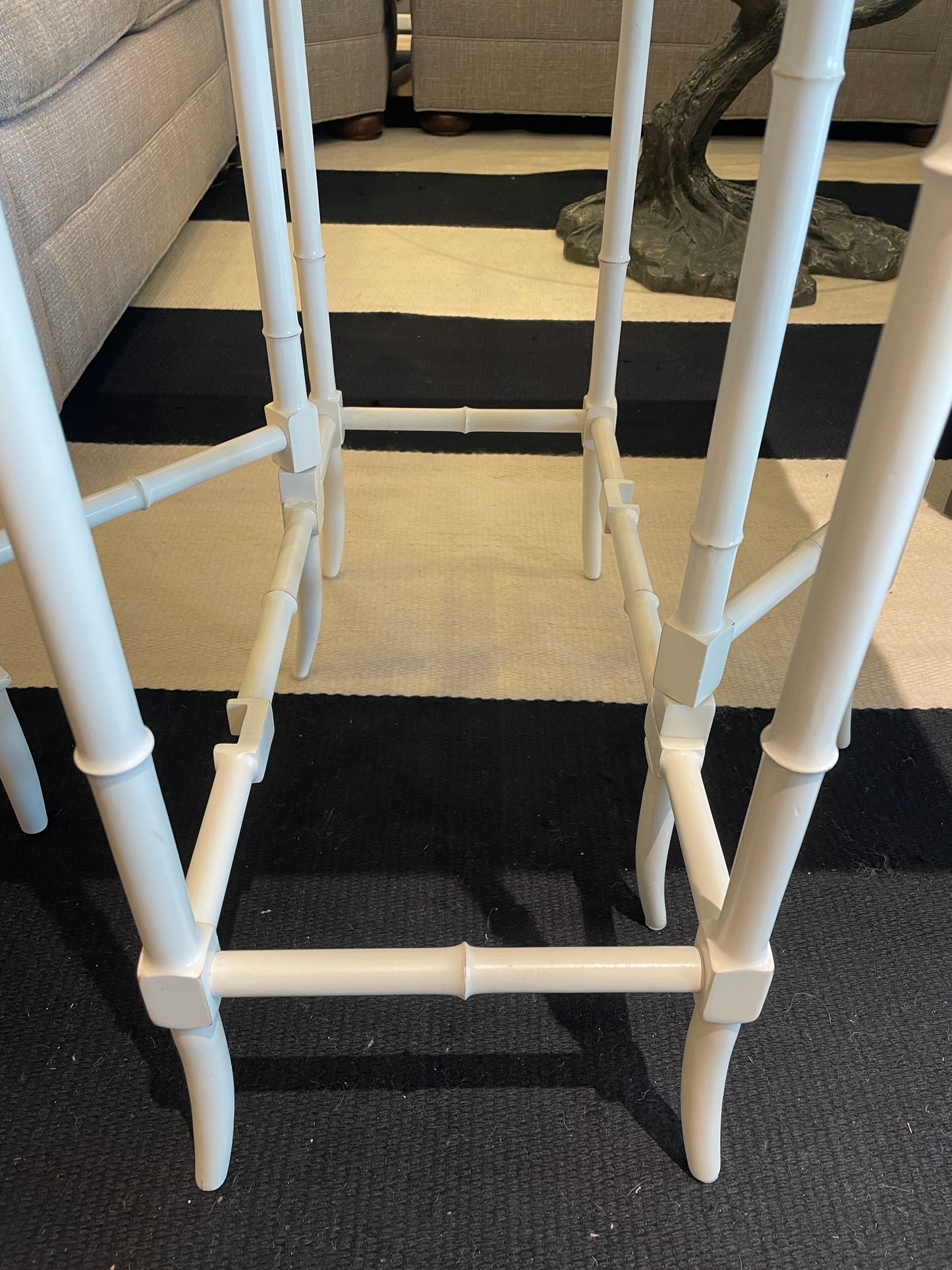 Shabby Chic Gateleg End Table (0CF017)