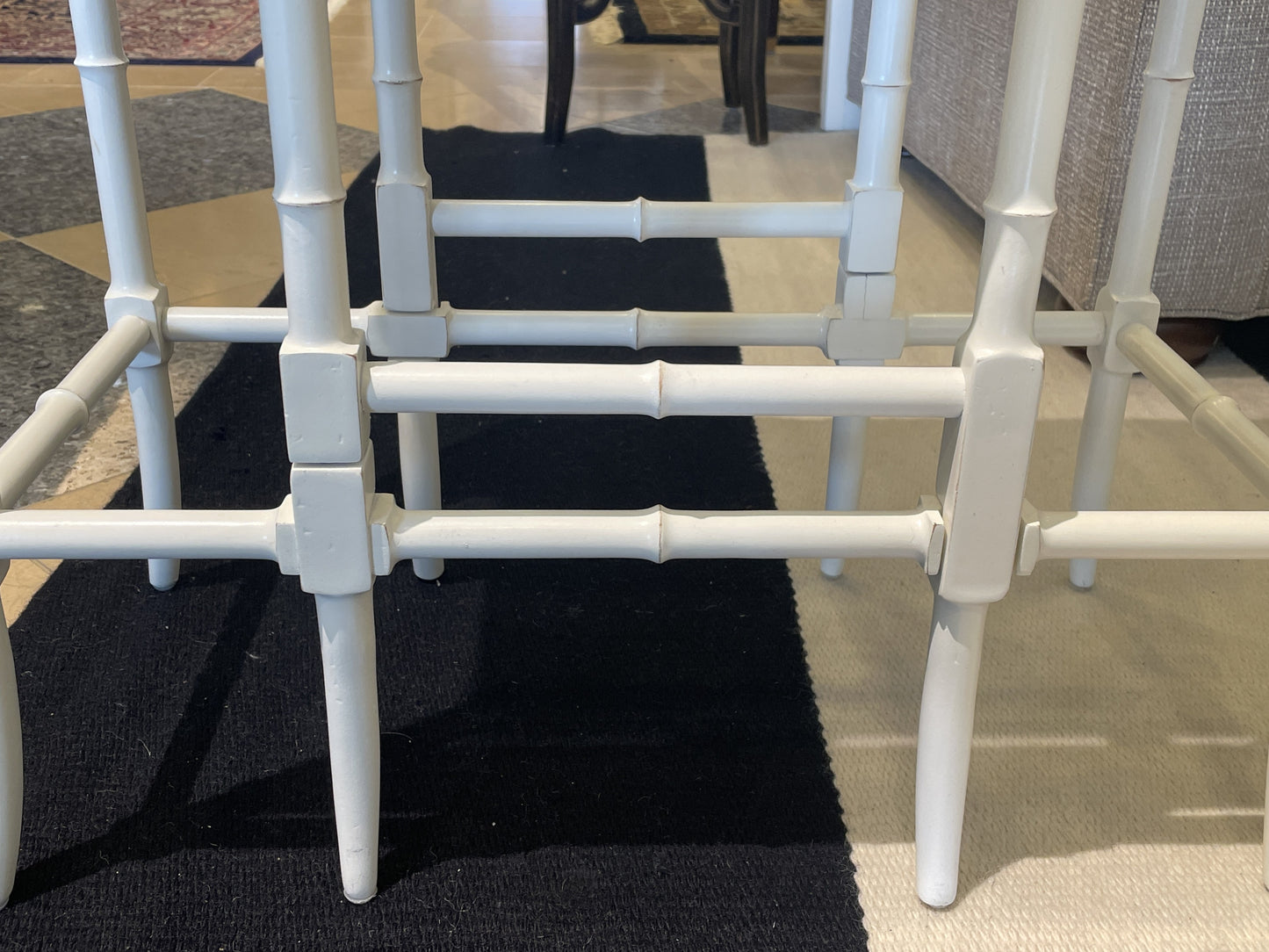 Shabby Chic Gateleg End Table (0CF017)