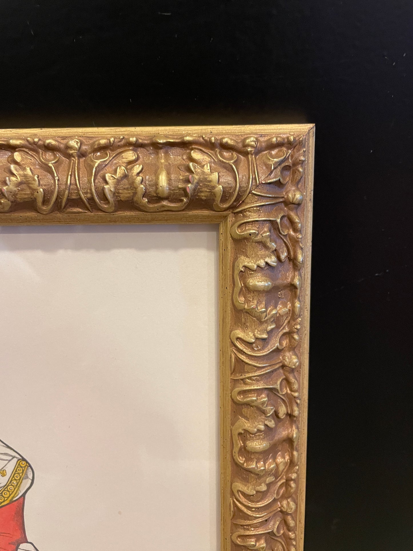 IG Waller "West Wickham Church" Stained Glass Engraving St Christopher (0G000J)