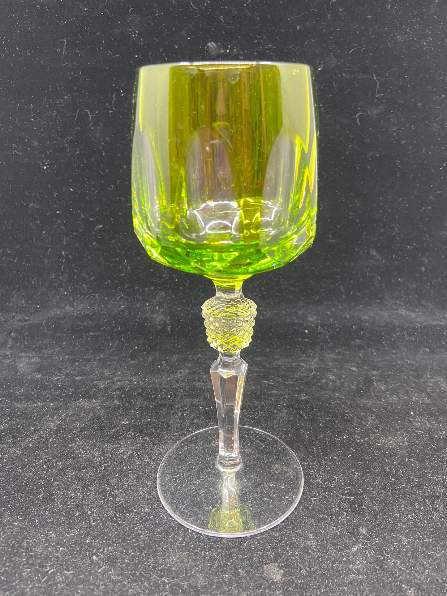 Nachtmann Green Wine Glass (23877)