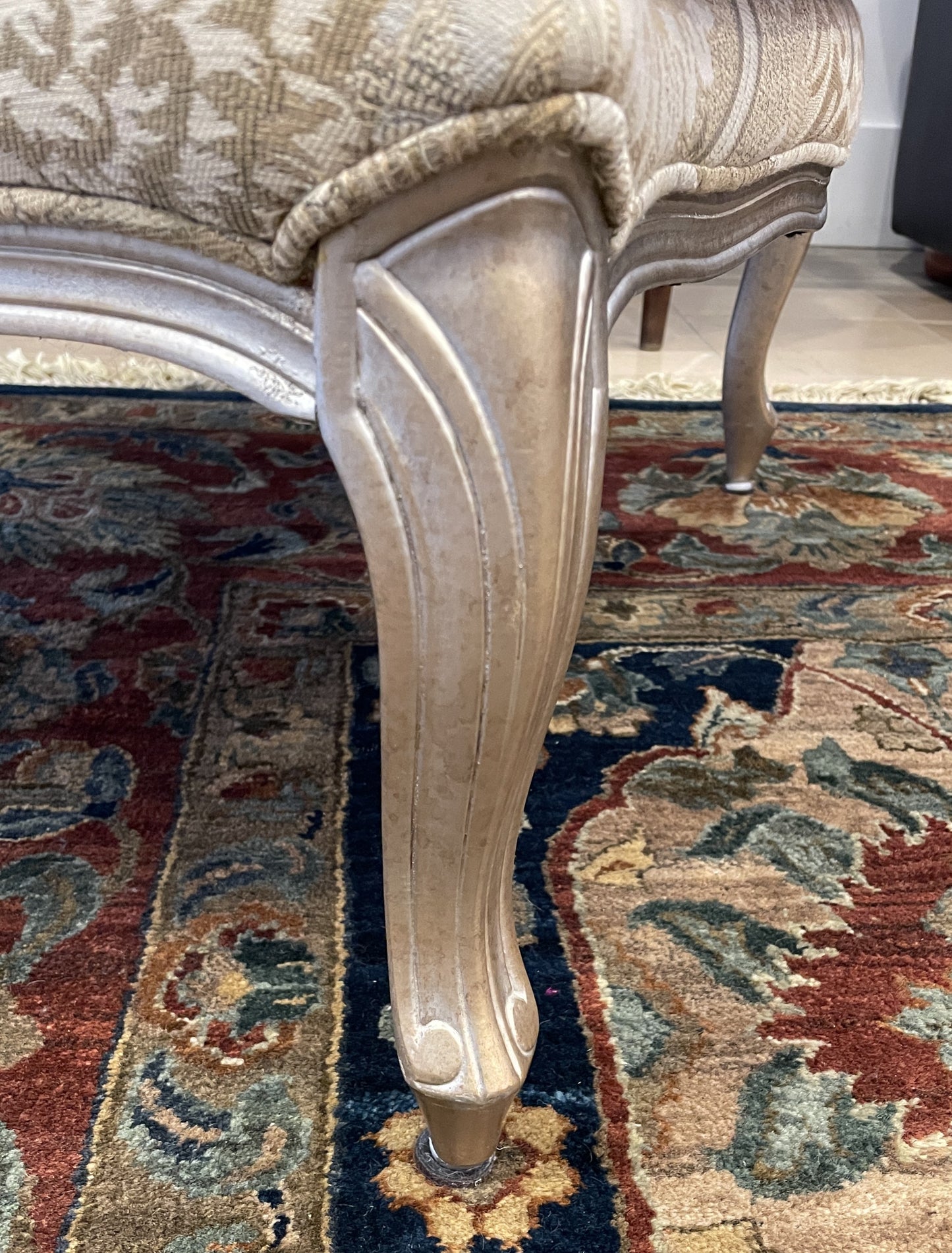 Marge Carson Chair and Ottoman (0GR001)
