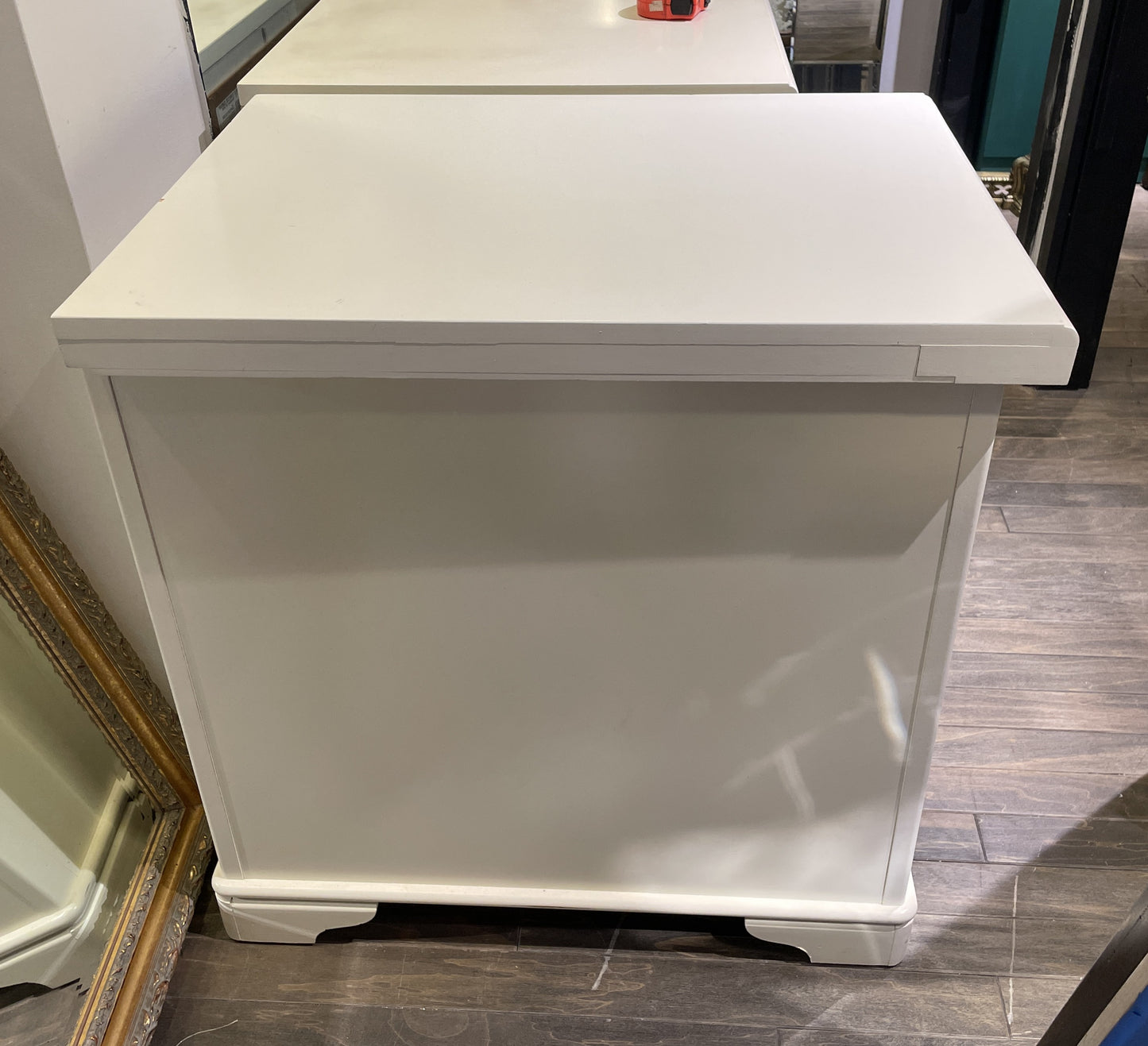 Stanley Console Desk with File Drawers (0CF00C)