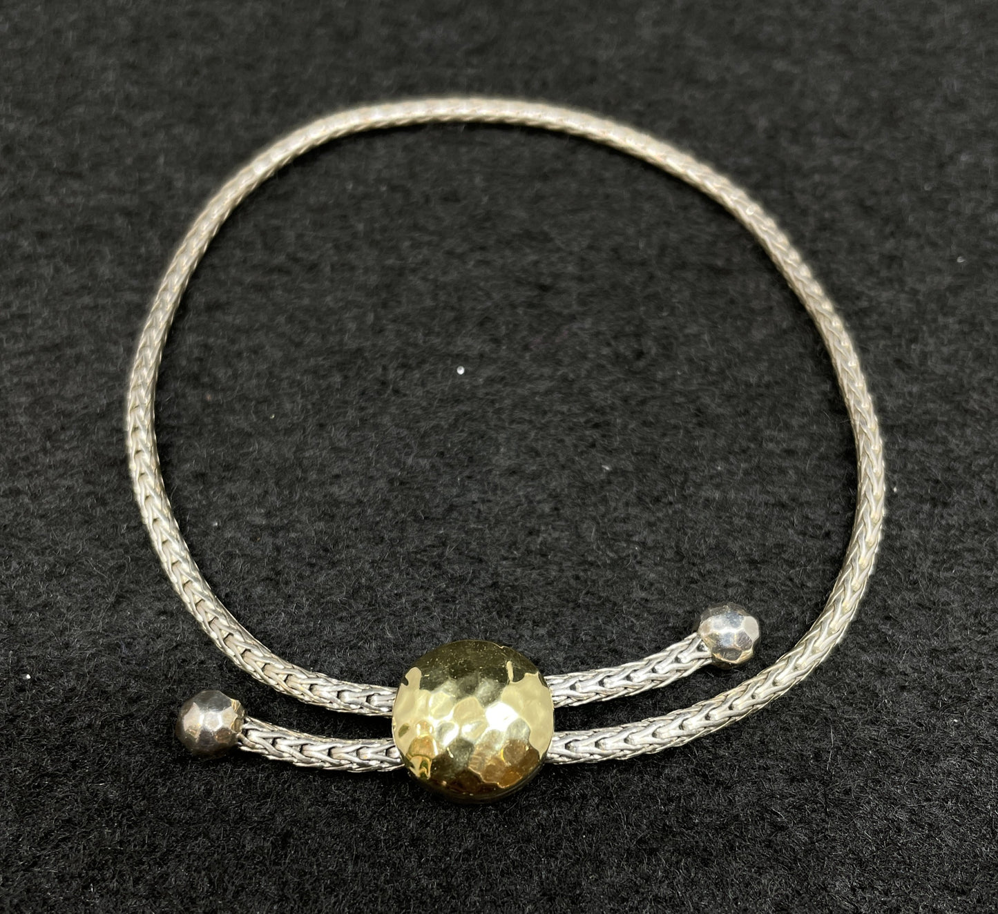 John Hardy Palu Slider Bracelet with 18k gold slide (09B00G)