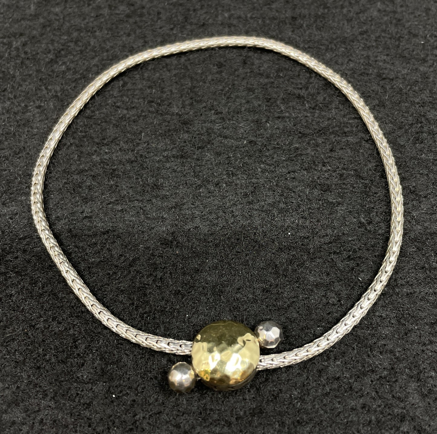 John Hardy Palu Slider Bracelet with 18k gold slide (09B00G)