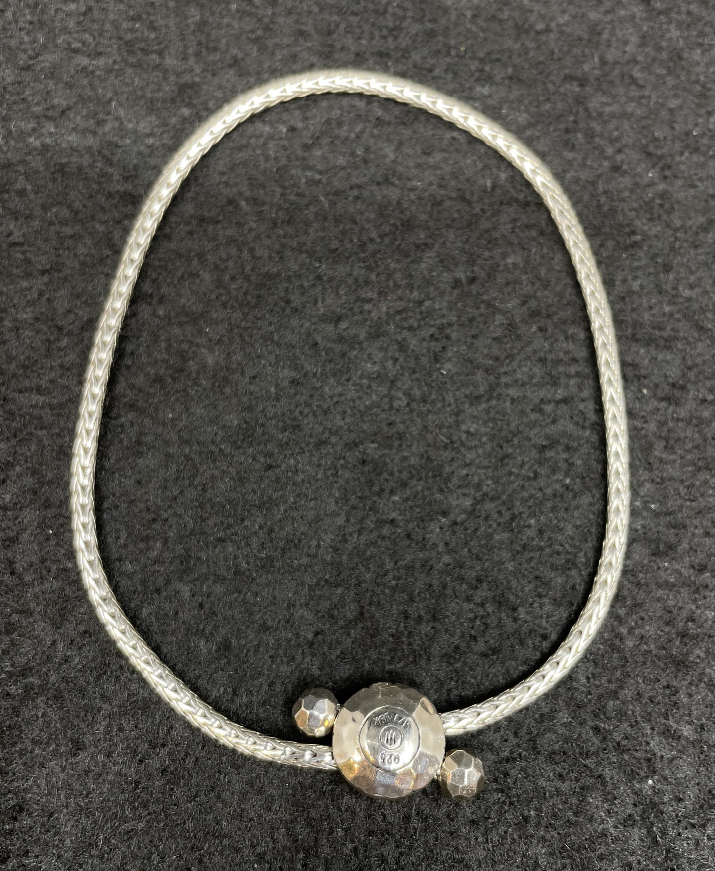 John Hardy Palu Slider Bracelet with 18k gold slide (09B00G)
