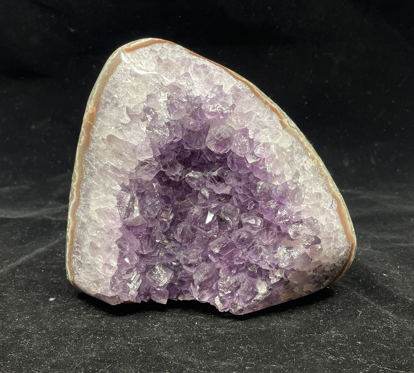 Cut Amethyst Cathedral Geode (01B01F)