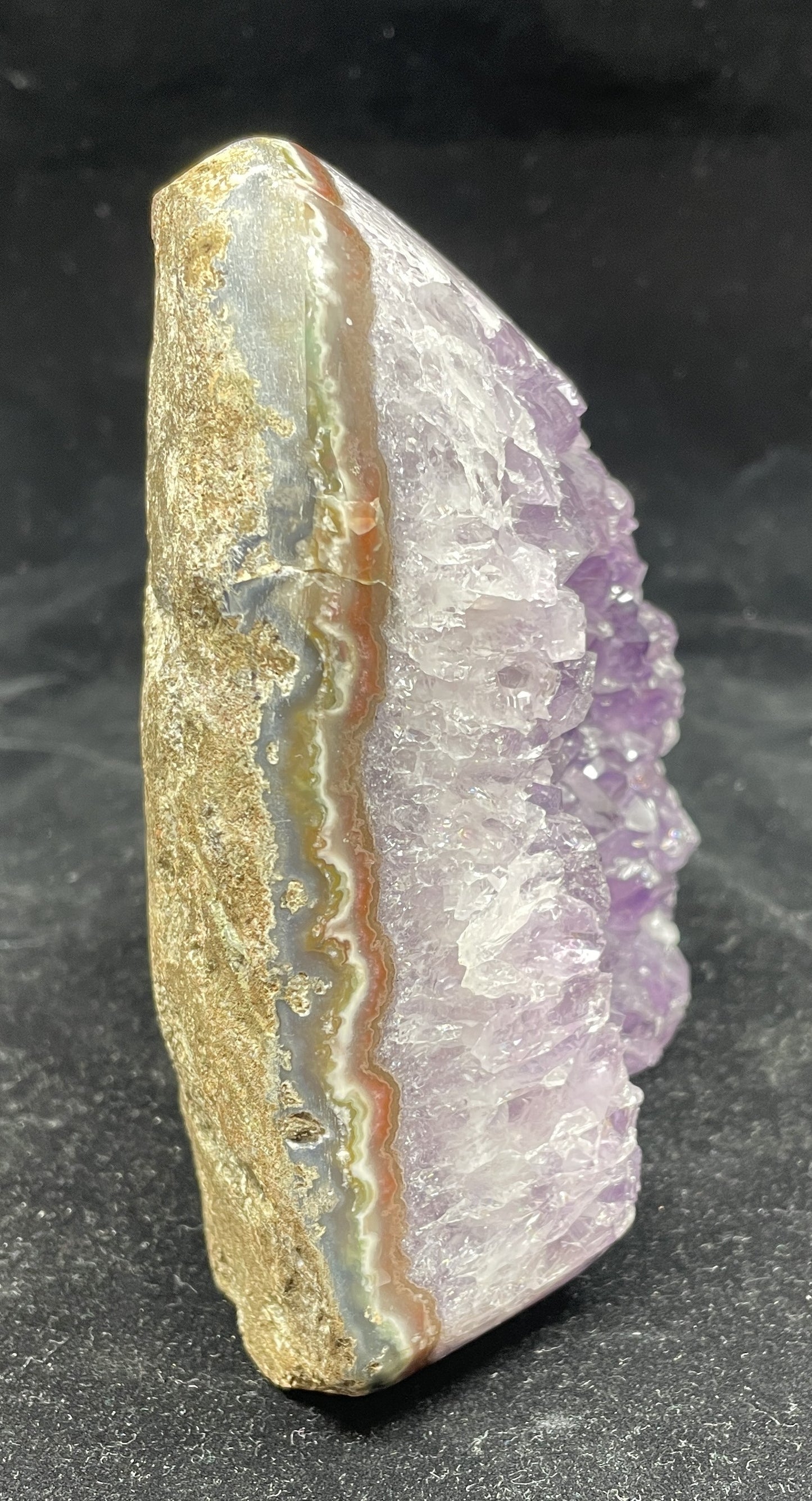 Cut Amethyst Cathedral Geode (01B01F)