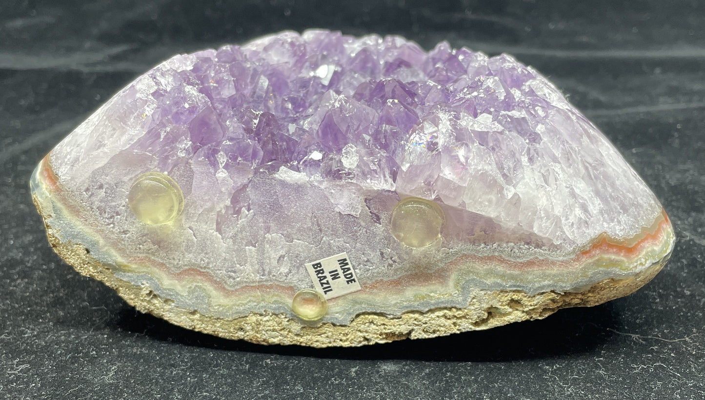 Cut Amethyst Cathedral Geode (01B01F)