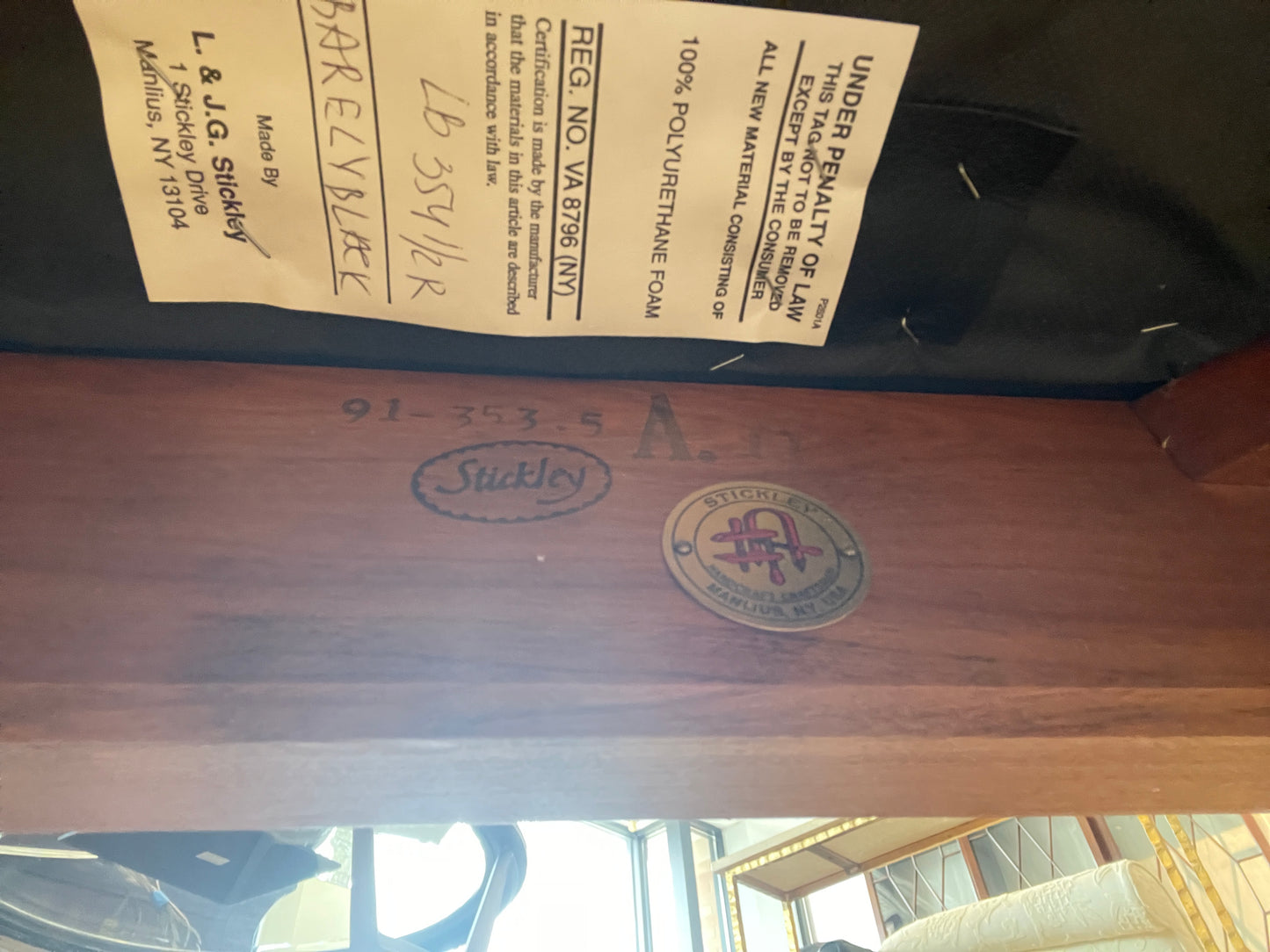 Stickley Harvey Ellis Rocking Chair, AS IS (0O8001)