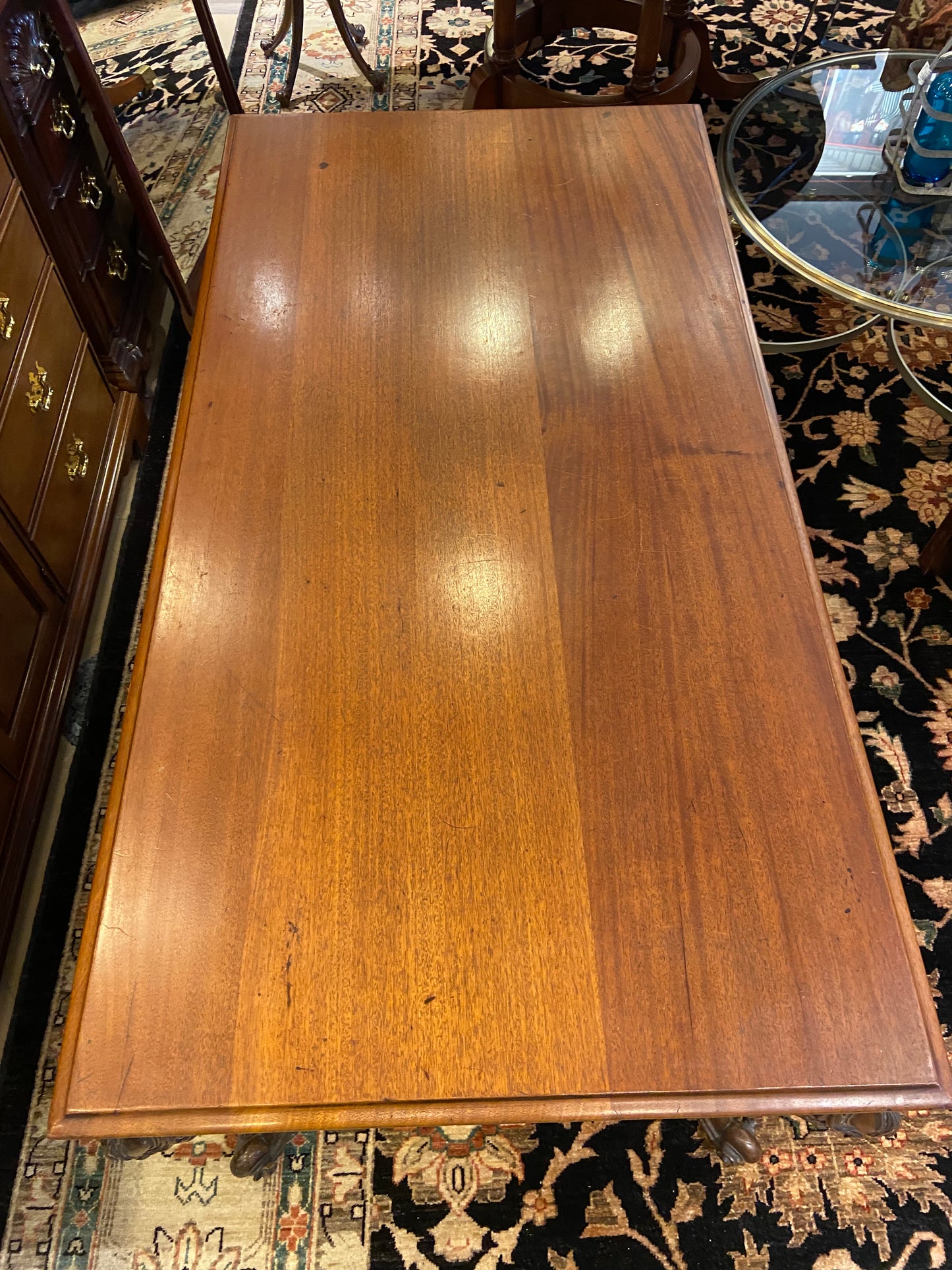 Antique Library Table (27382)
