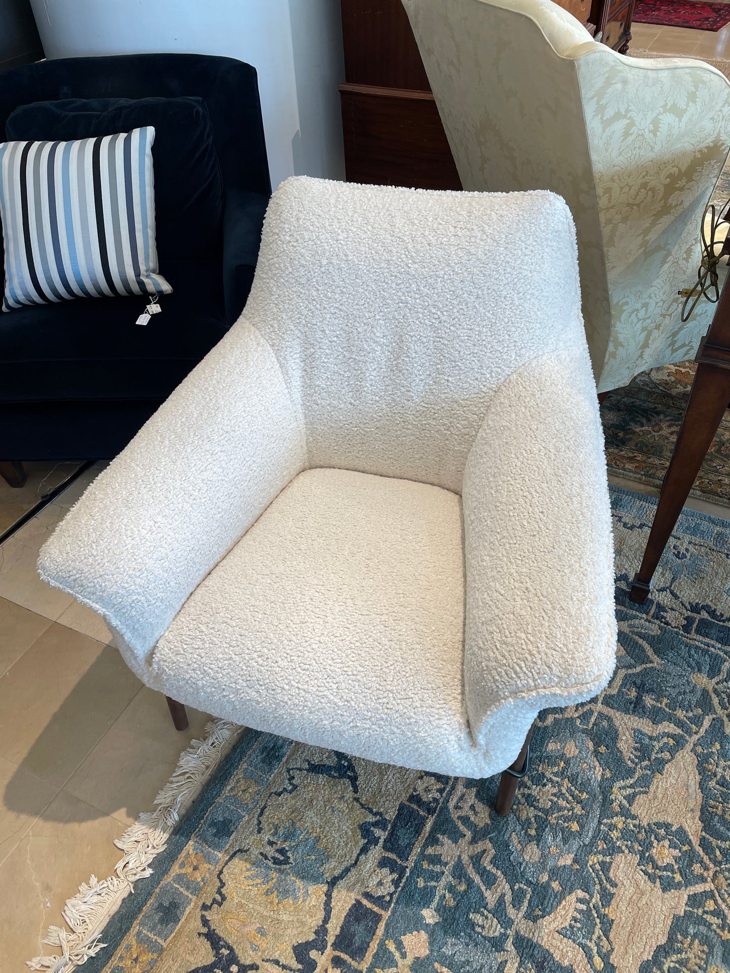 American Signature Boucle Chair (0GS00H)