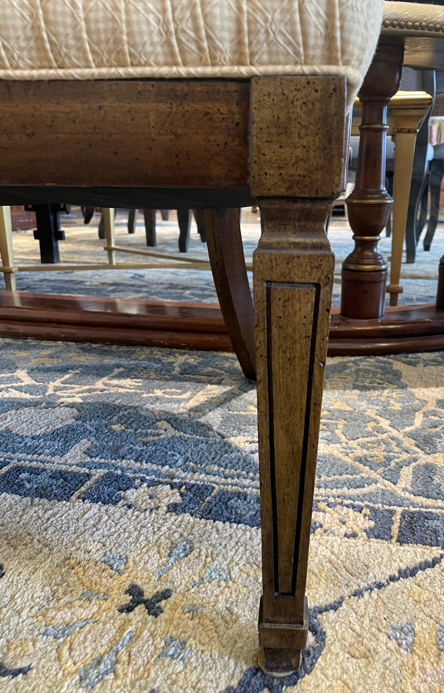 Caned Back Barrel Chair (0CI001)