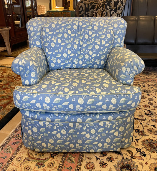 Pearson Blue Floral Chair (0CF00O)
