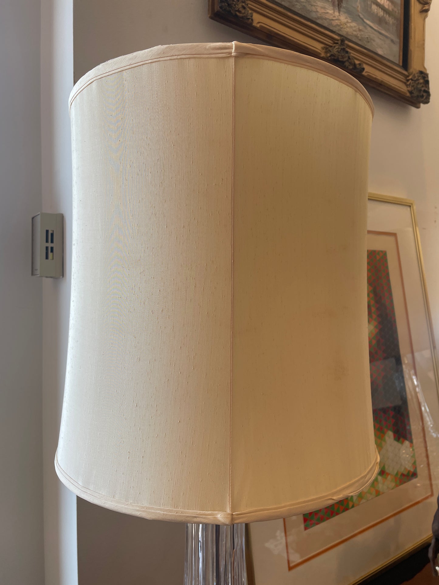 1950's Extra Tall Waterford Lamps, a Pair AS IS (0KE002)