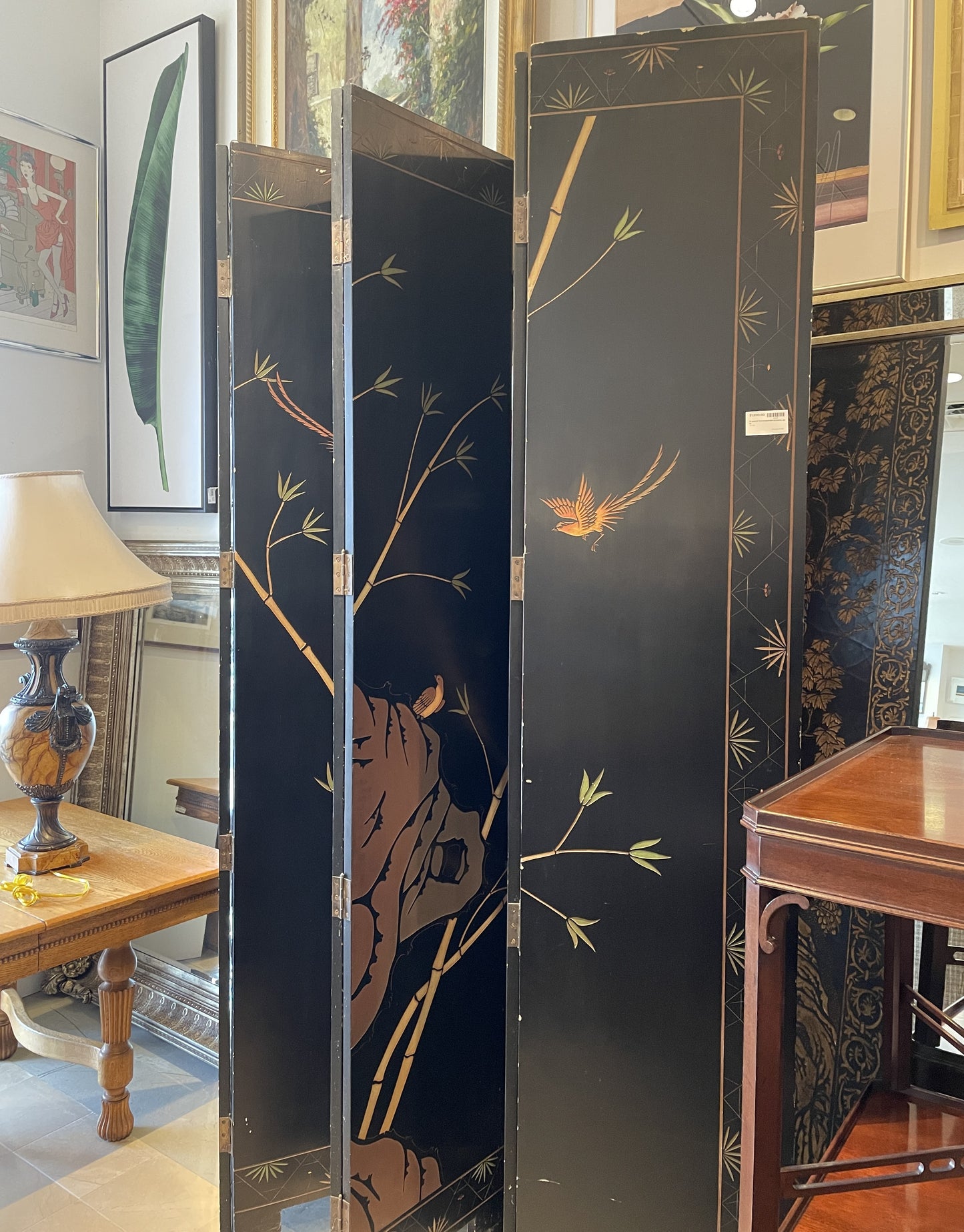 6 Panel Coromandel Screen AS IS (0AS00E)