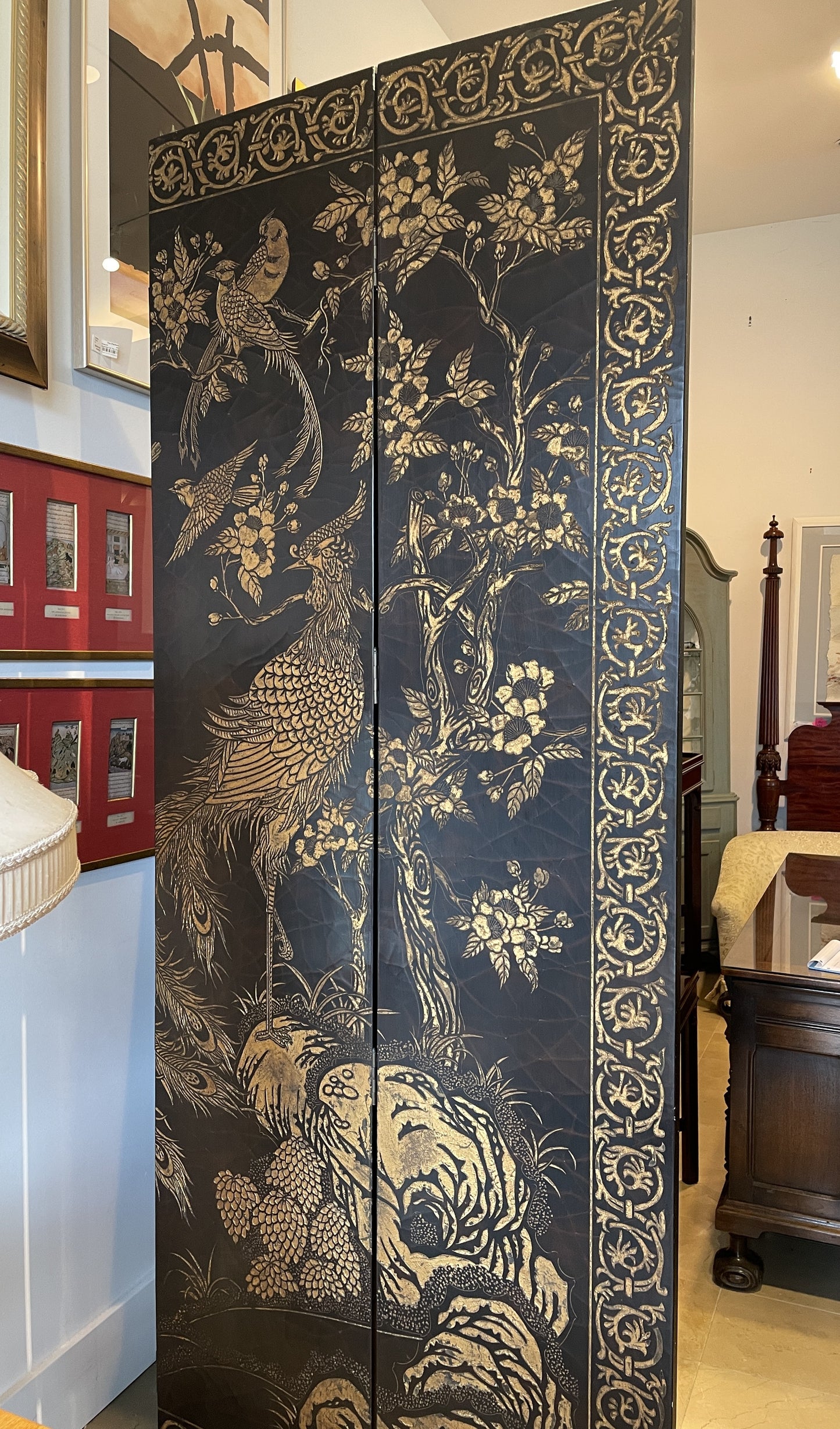 6 Panel Coromandel Screen AS IS (0AS00E)