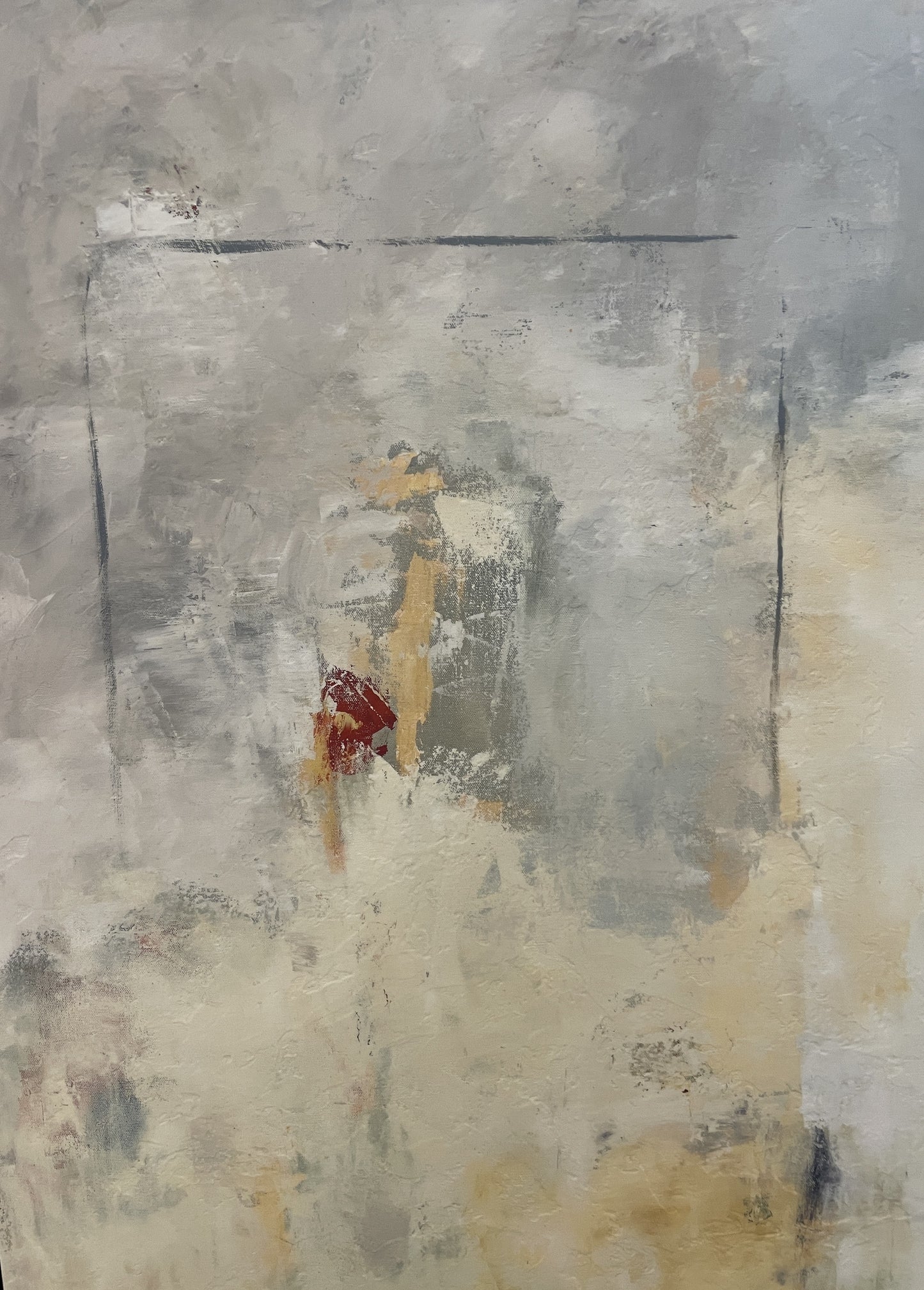 Samuel Kane "Outside the Box" abstract (01D024)