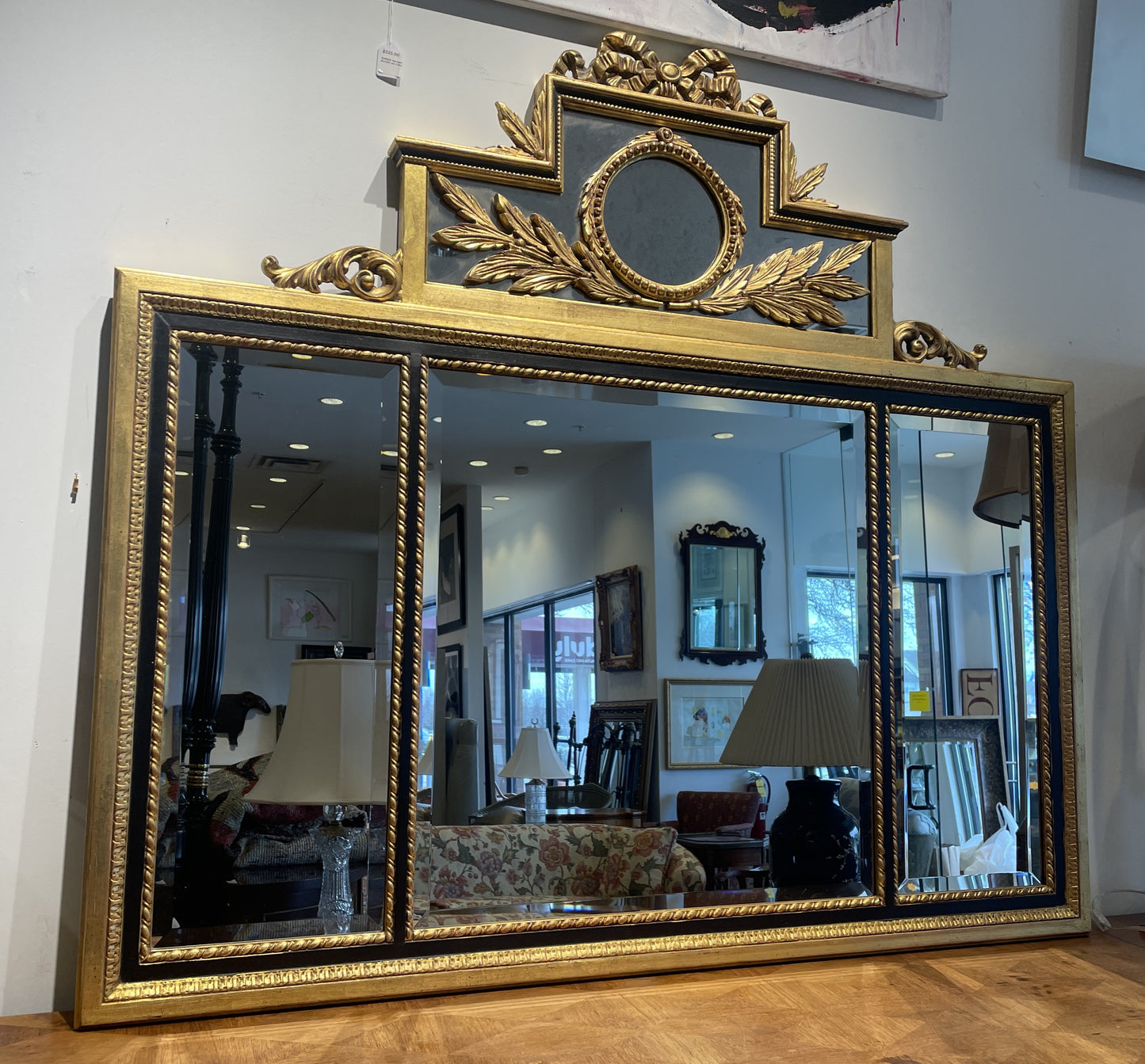 LaBarge Regency Style Buffet Mirror (0KC00O)