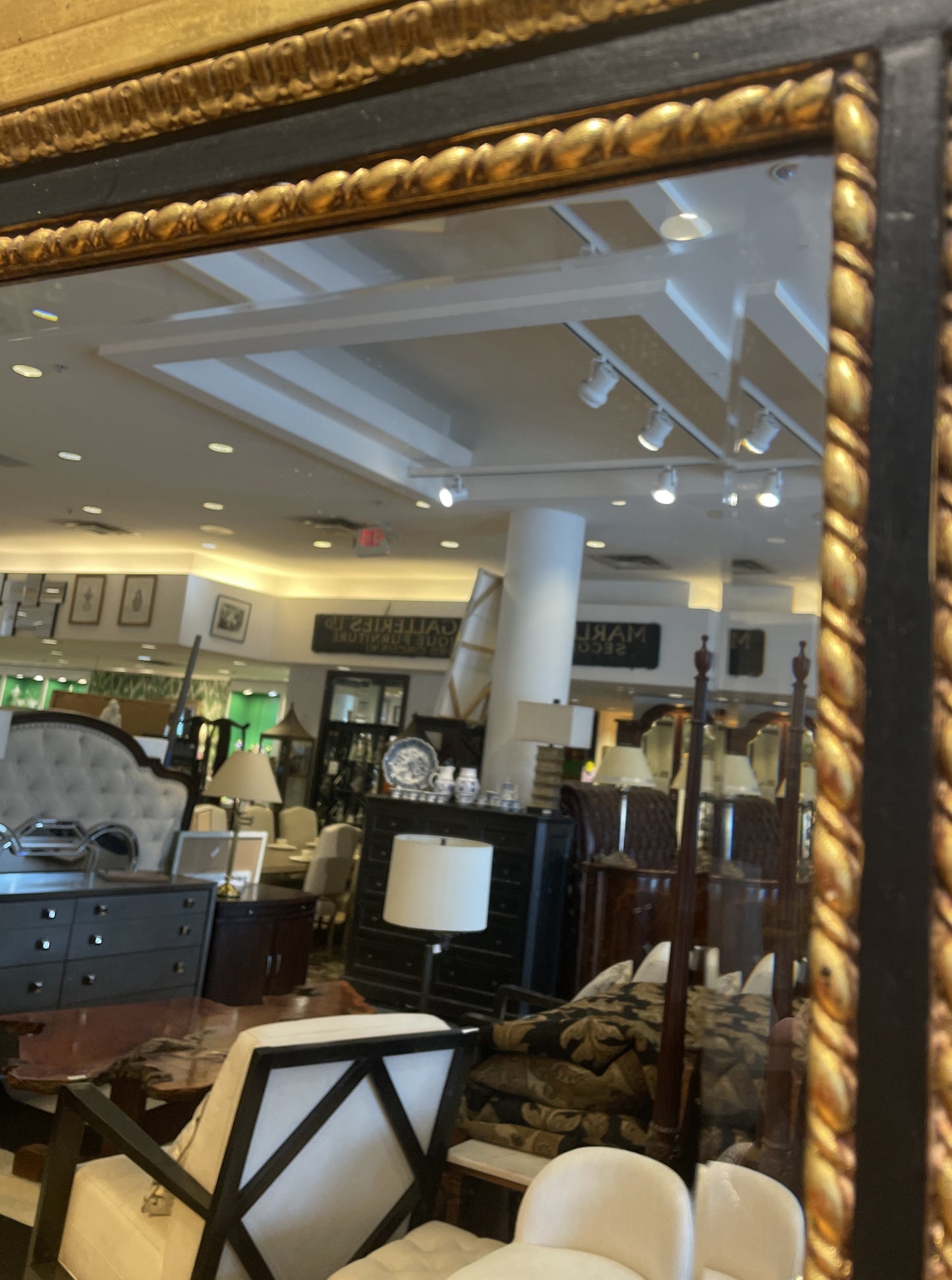 LaBarge Regency Style Buffet Mirror (0KC00O)