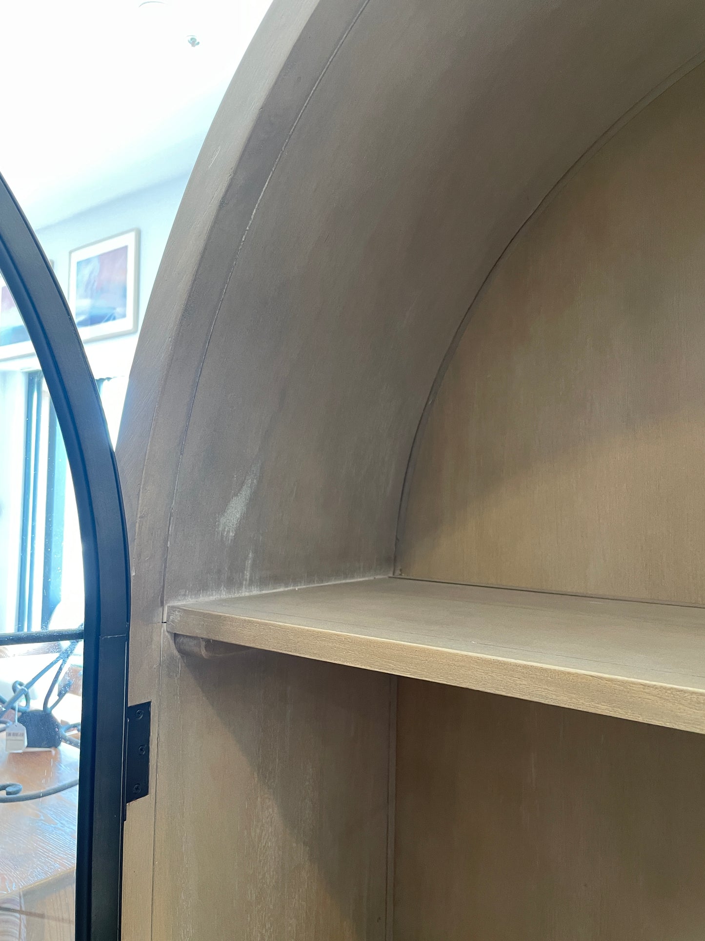 Ballard Designs Aris Arched Display Cabinet (01D02C)