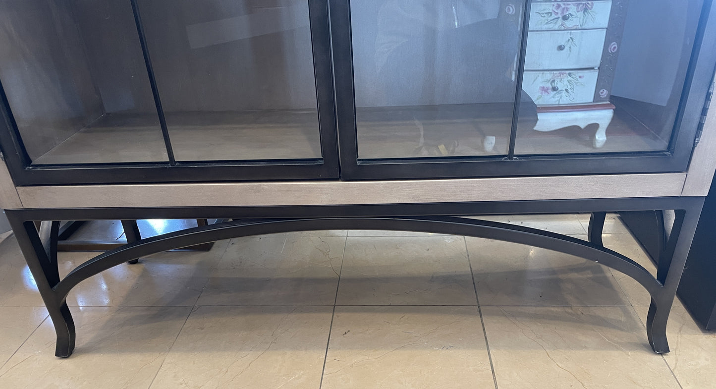 Ballard Designs Aris Arched Display Cabinet (01D02C)
